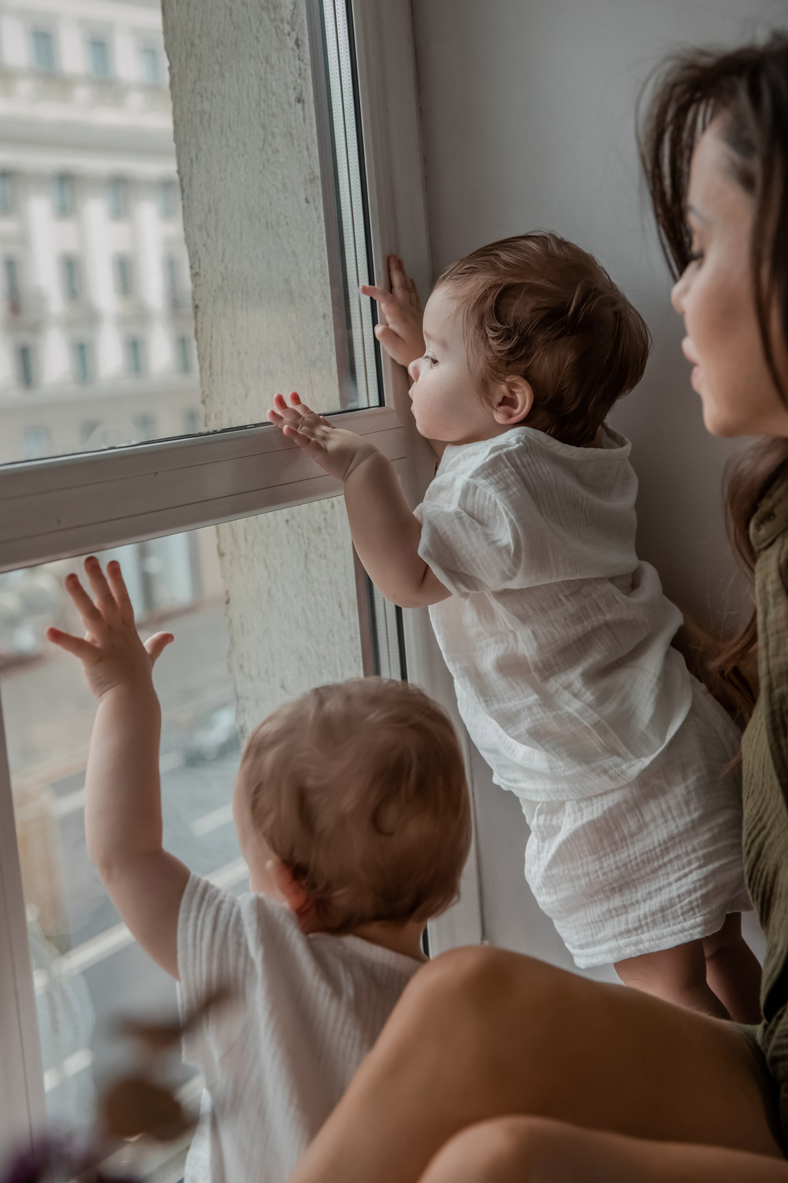 Марина, Паулина и Сашка — фотосессия мамы и деток. Семейный и свадебный фотограф Минск, Барановичи Ольга Пахомова