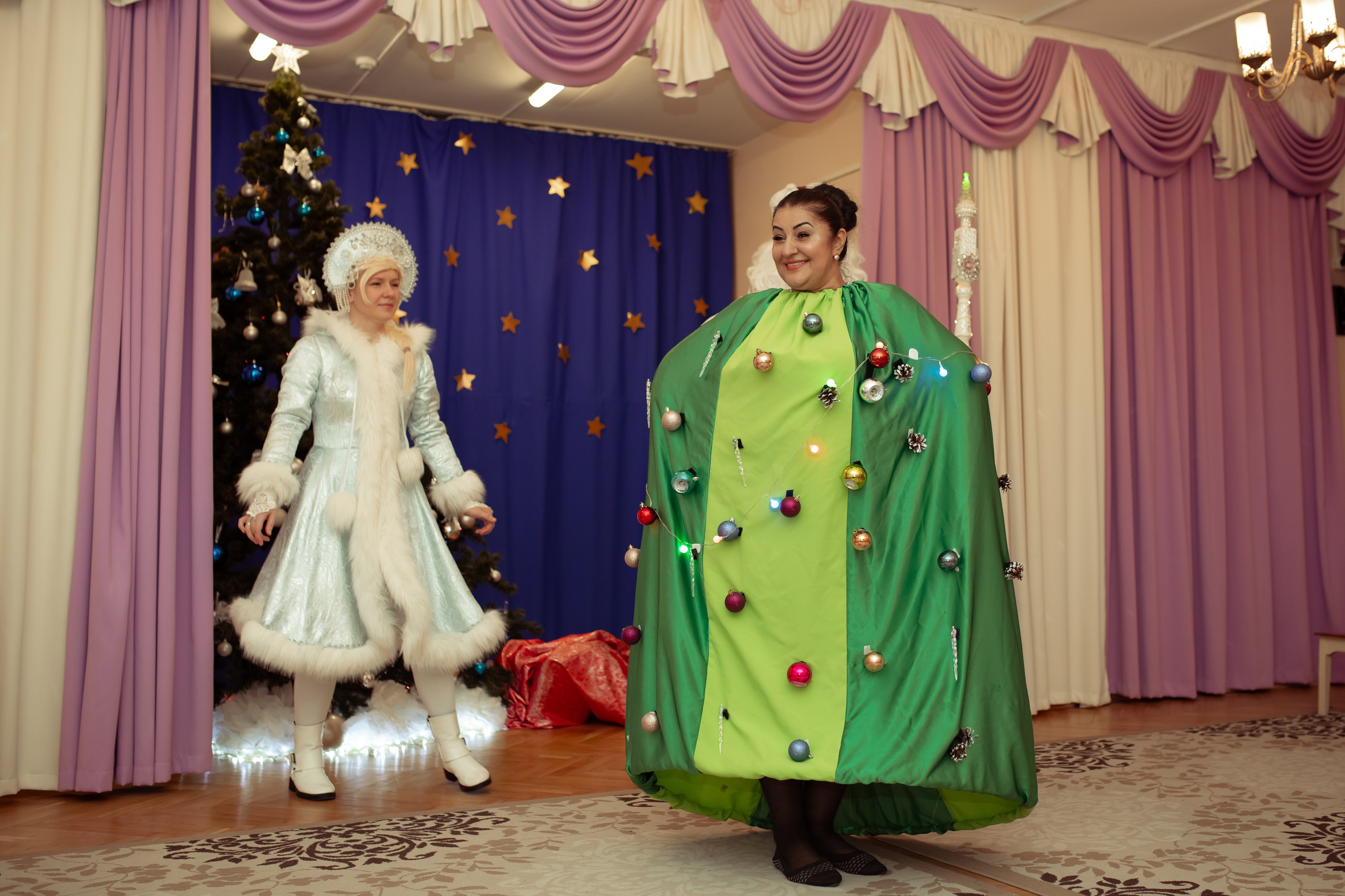 Новогодний утренник в детском саду. Семейный и детский фотограф в Москве Дорогова Екатерина