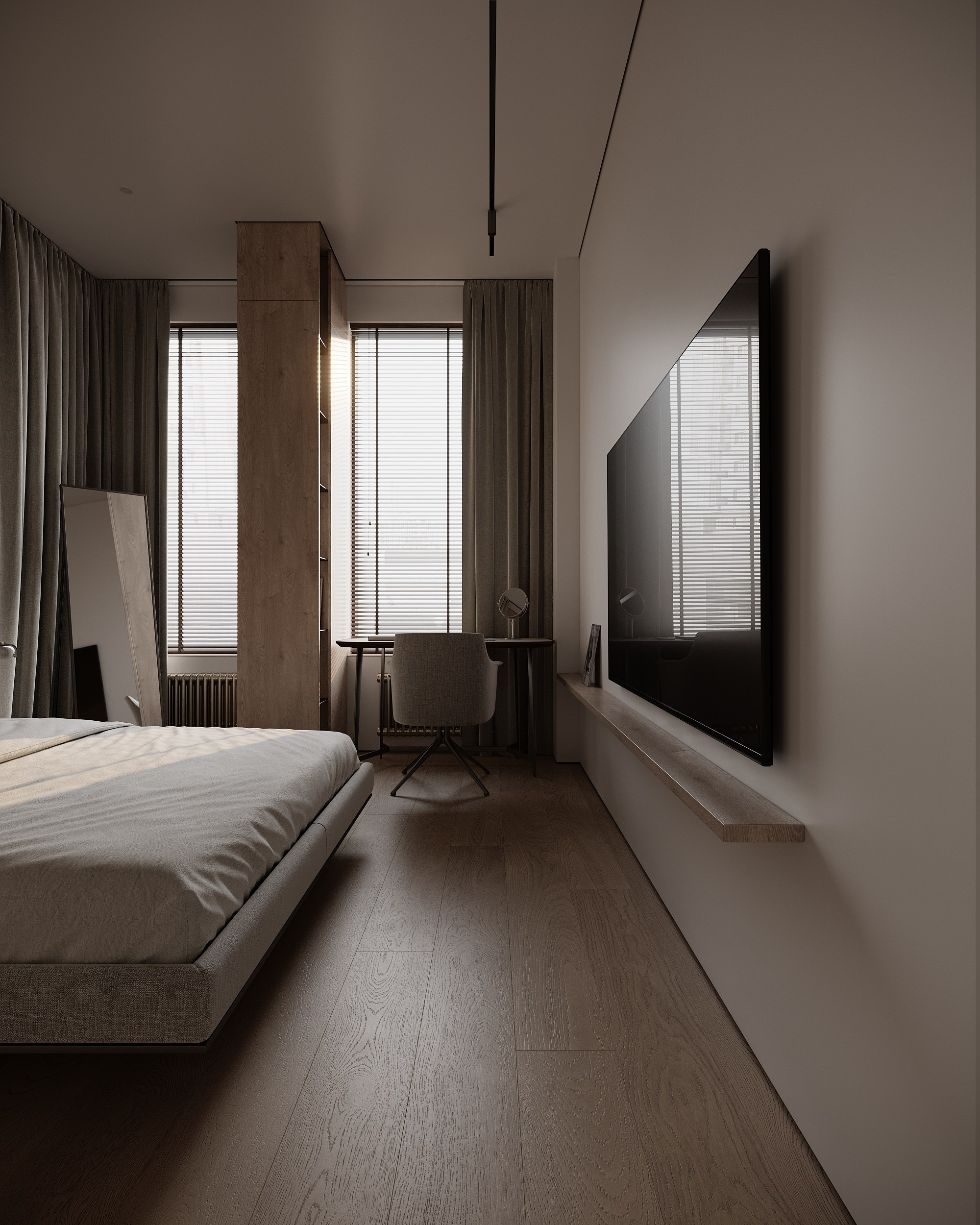 Минималистичный дизайн интерьера в ЖК Зиларт. Дизайн интерьера Санкт-Петербург | Москва | Калининград