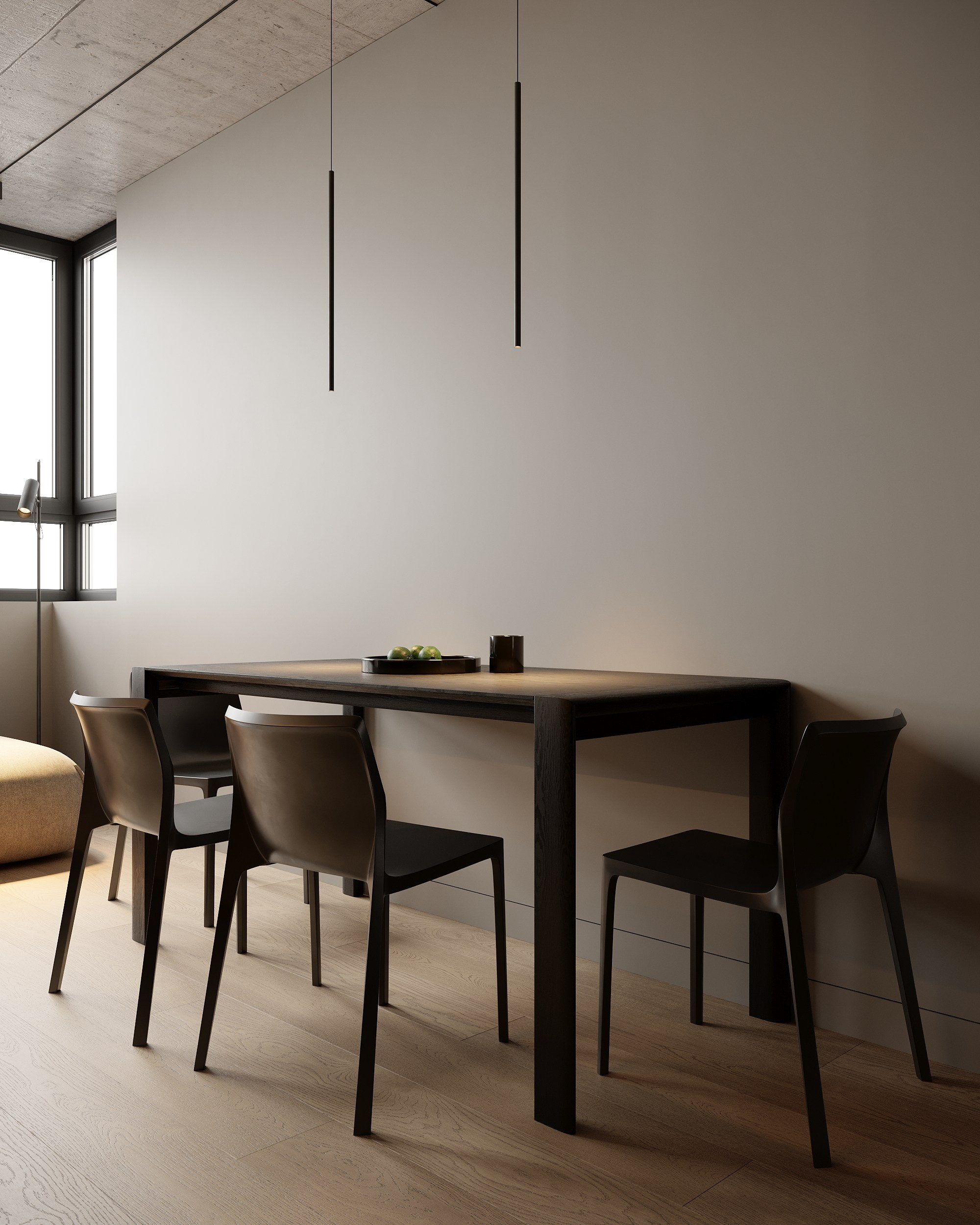 Брутальная квартира с черными акцентами для холостяка. Дизайн интерьера Санкт-Петербург | Москва | Калининград