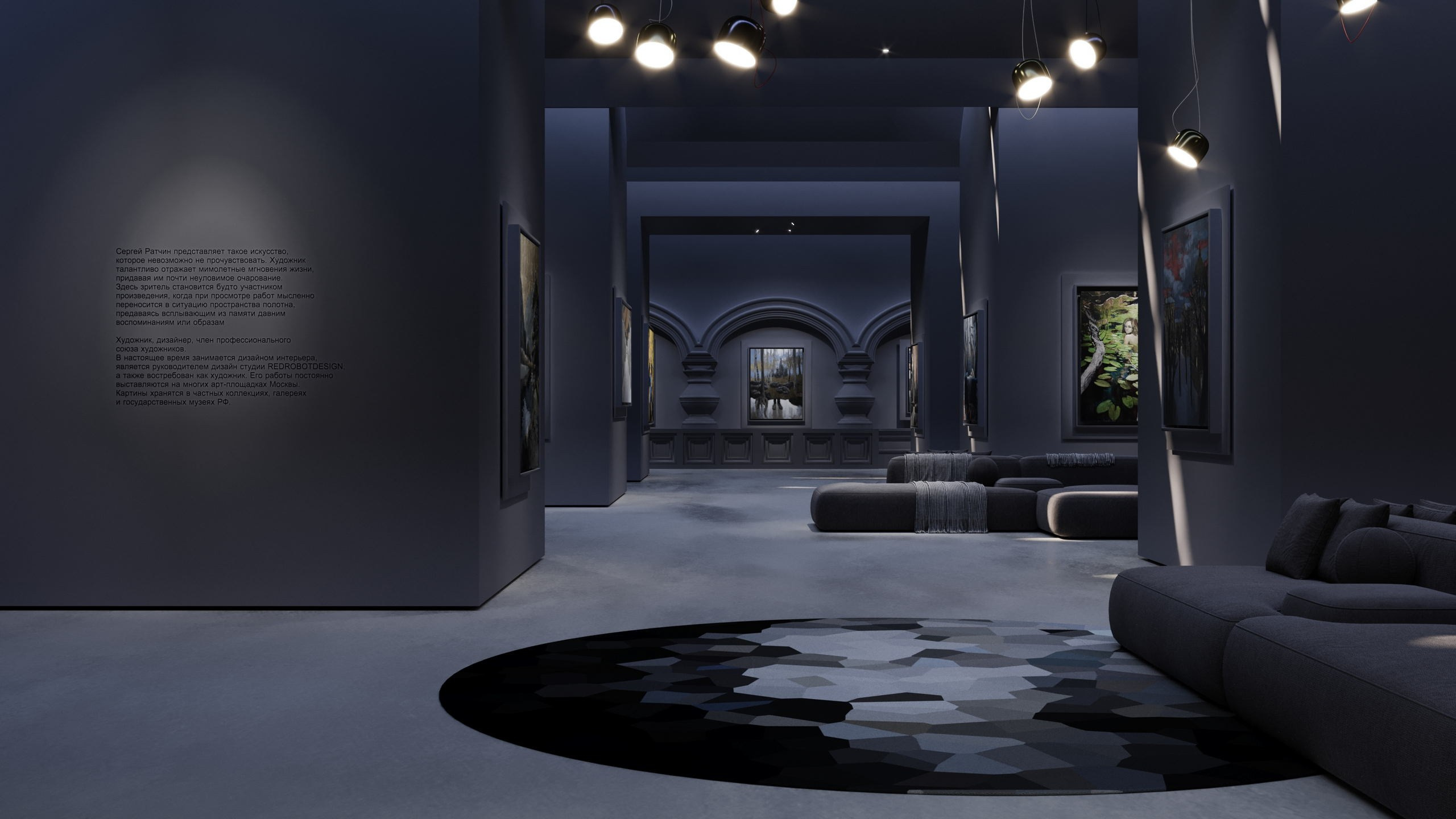 Онлайн выставка. Paintings by the artist Sergey Ratchin