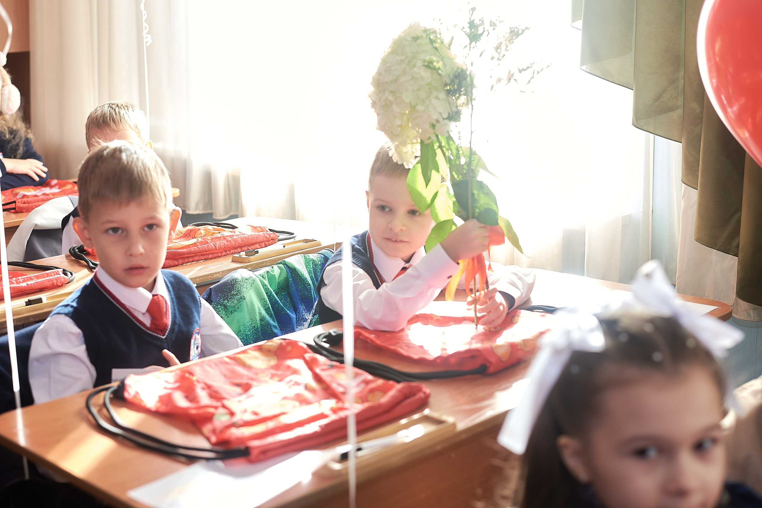 Первый класс. Фотограф Елена Дука. Контент съемка. Семейная фотография