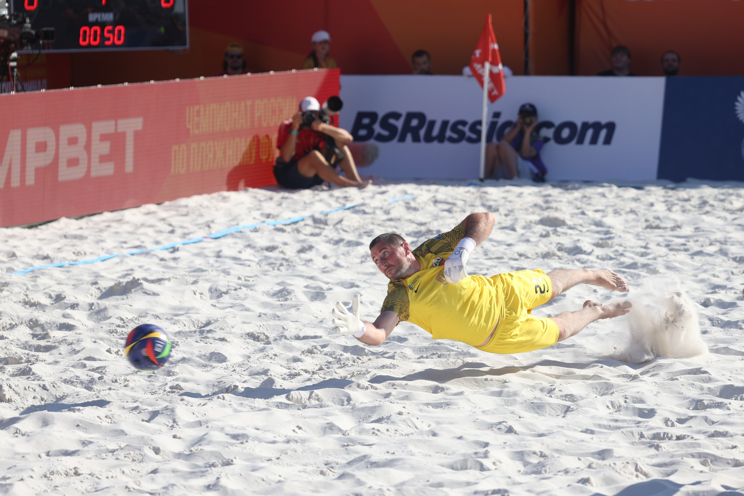 Пляжный футбол. Фотограф Дмитрий Алексеев