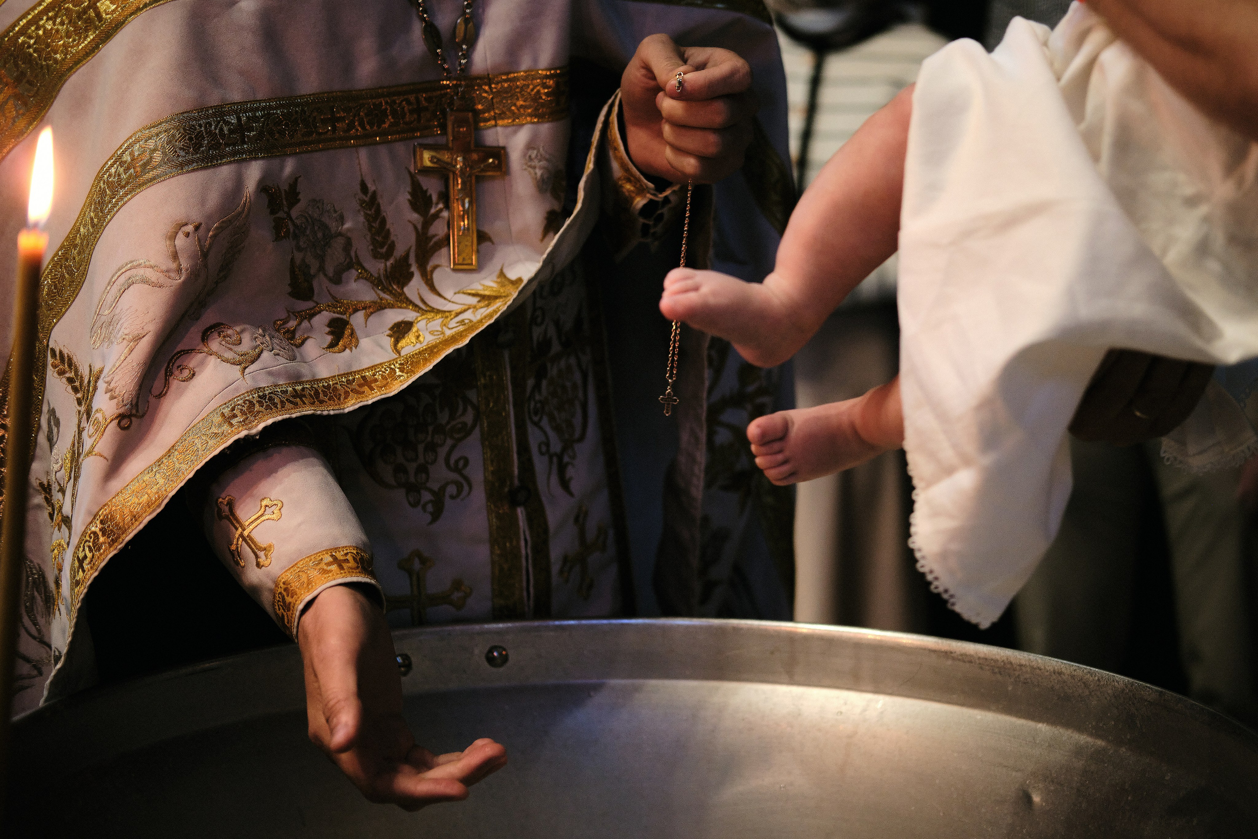 Крещение младенца. Фотограф в Анапе и Краснодаре Тина