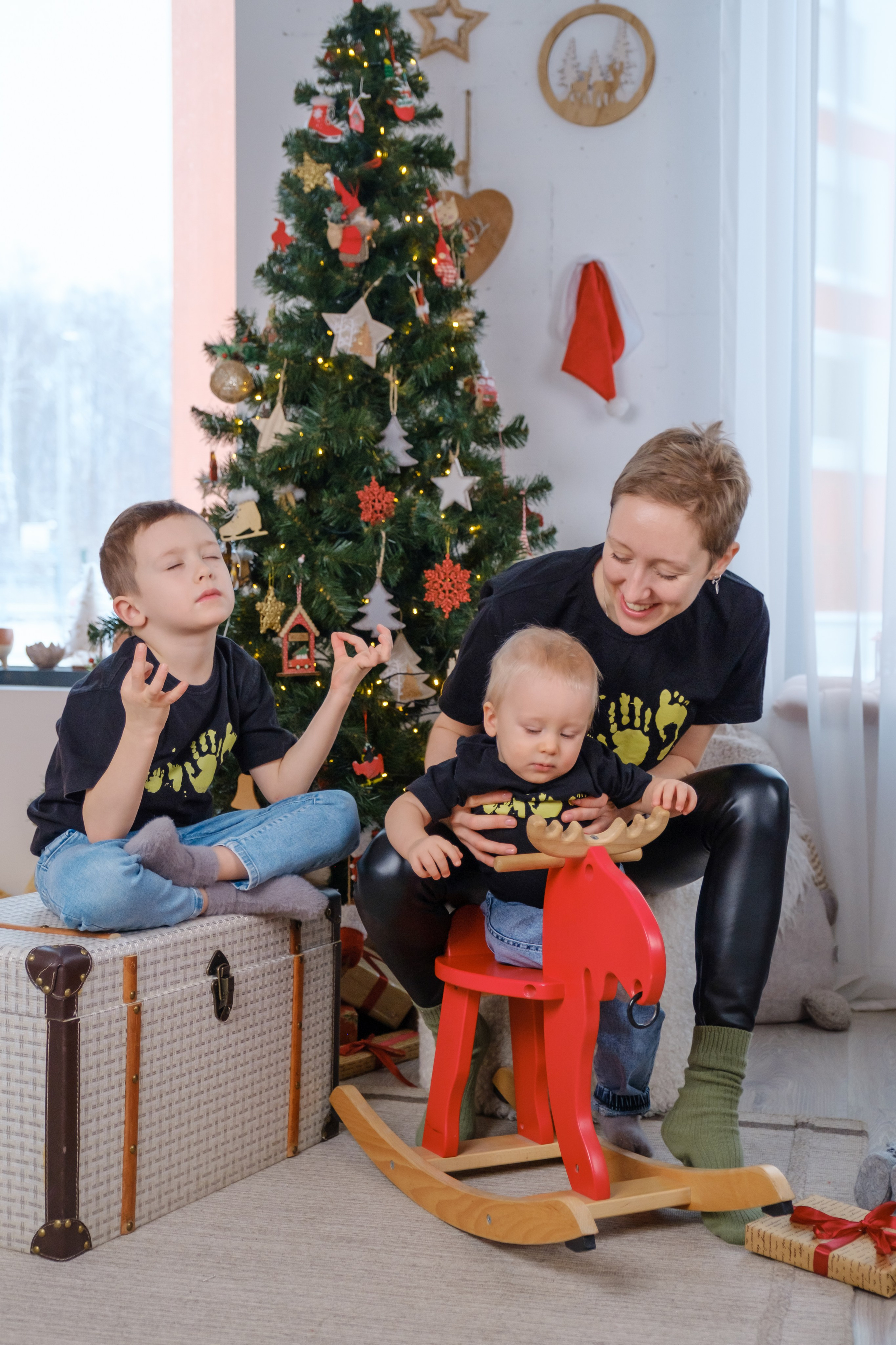 Новогодняя фотосессия. Семейный и детский фотограф в Москве Светлана Потемкина
