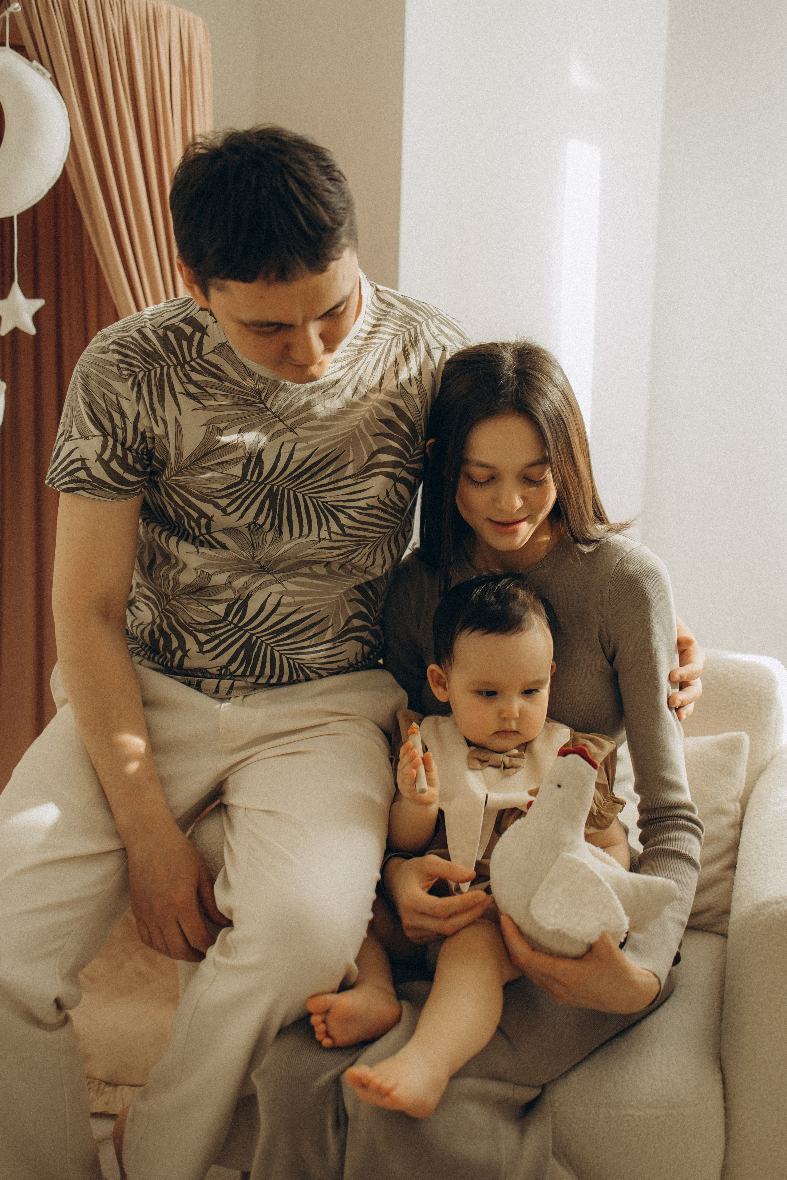 1 годик Ляйсан. Семейный фотограф в Москве Анастасия Шалда