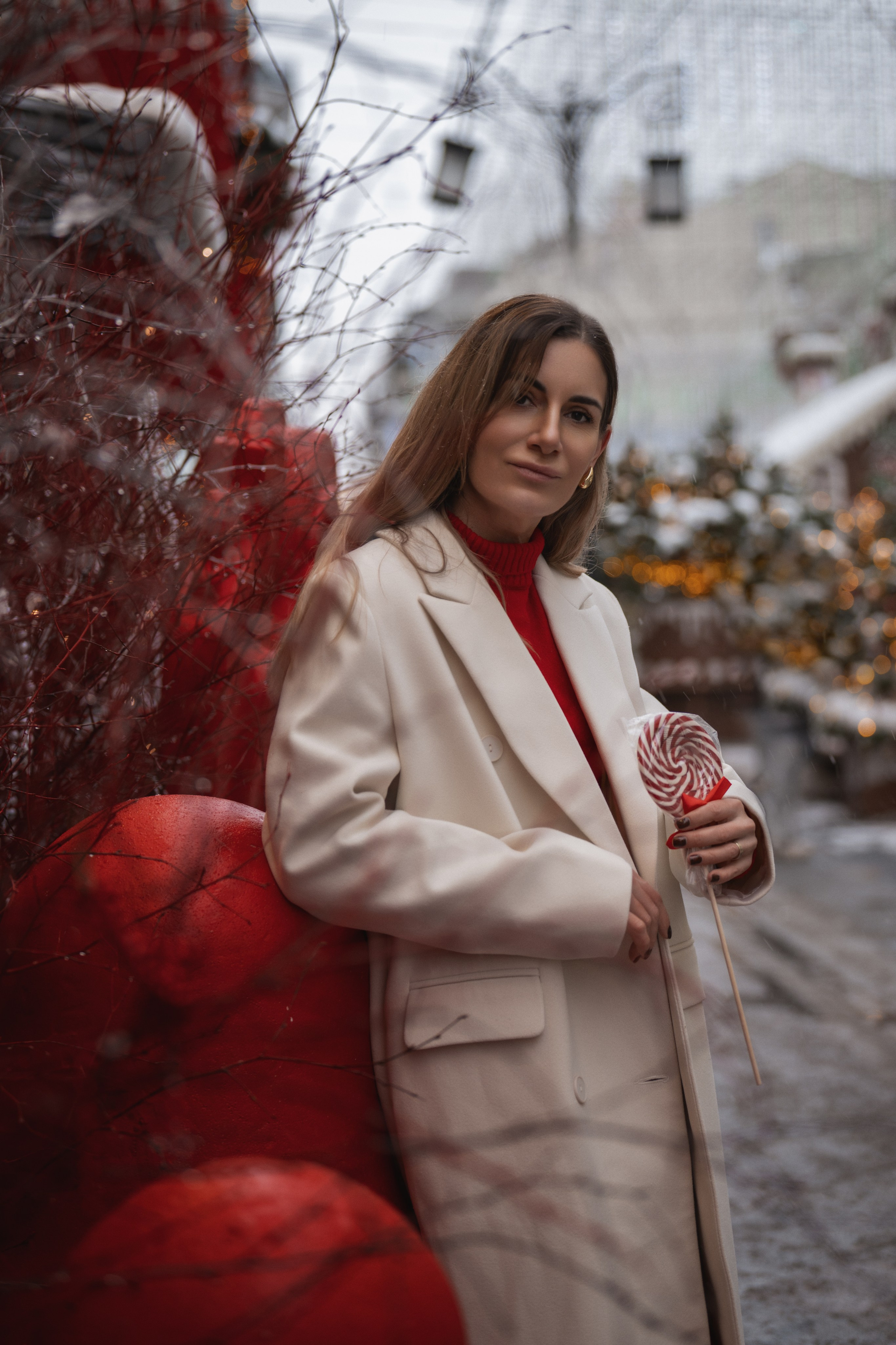 Фотосессия на улице зимой. Женский фотограф в Москве Богдашкина Динара