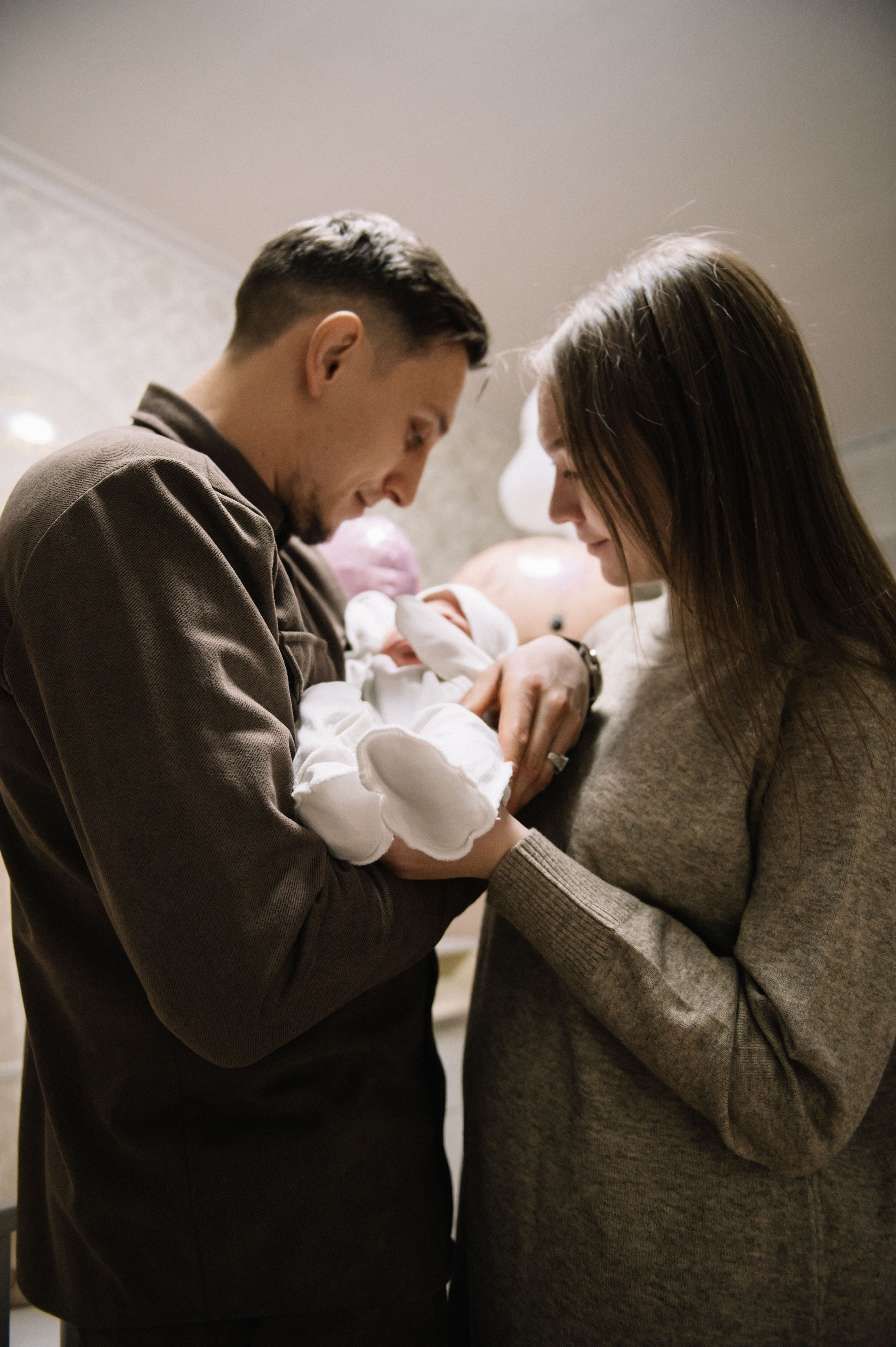 Выписка с роддома Смирновы. Фотограф в Сургуте Светлана Гибадуллина