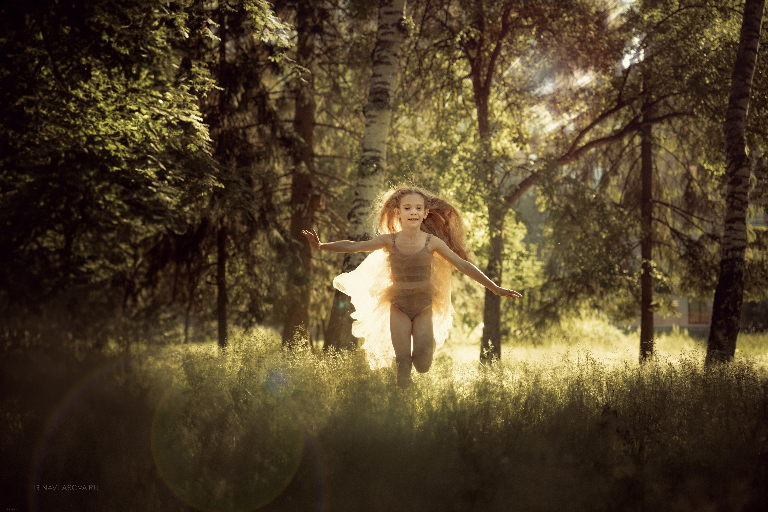 детская фотосессия на рассвете
