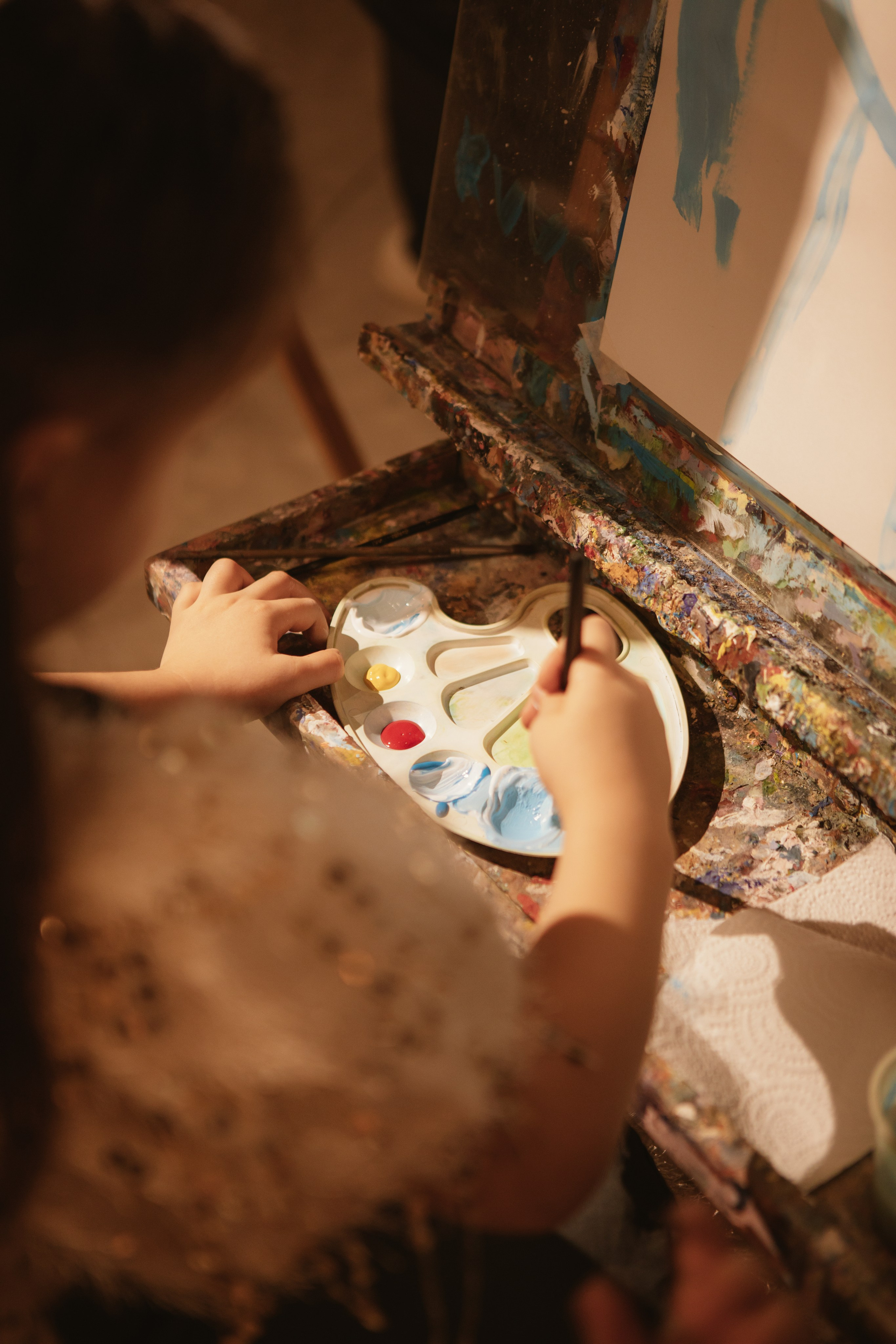 Полине 5 лет! Студия живописи «Градиент». Семейный фотограф в Челябинске Ксения Зубкова