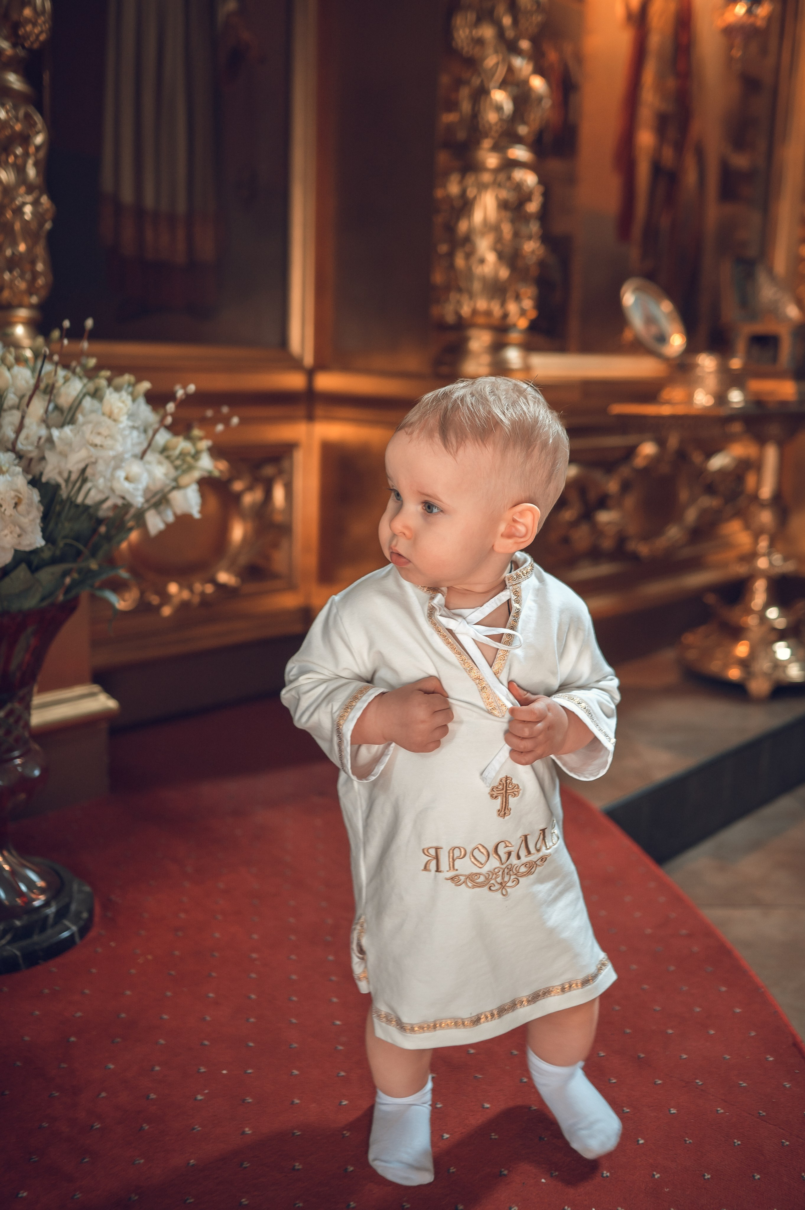 Уара крещение Лазоря Ярослава. Фотограф Алёна Мил