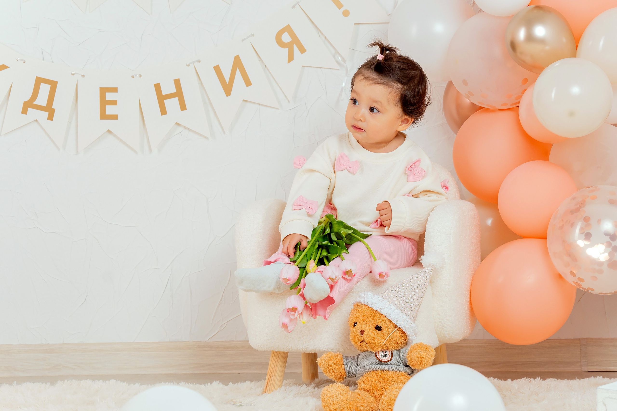 Марьям- 1 год!. Детский и семейный фотограф в Сертолово Регина Хабибуллина