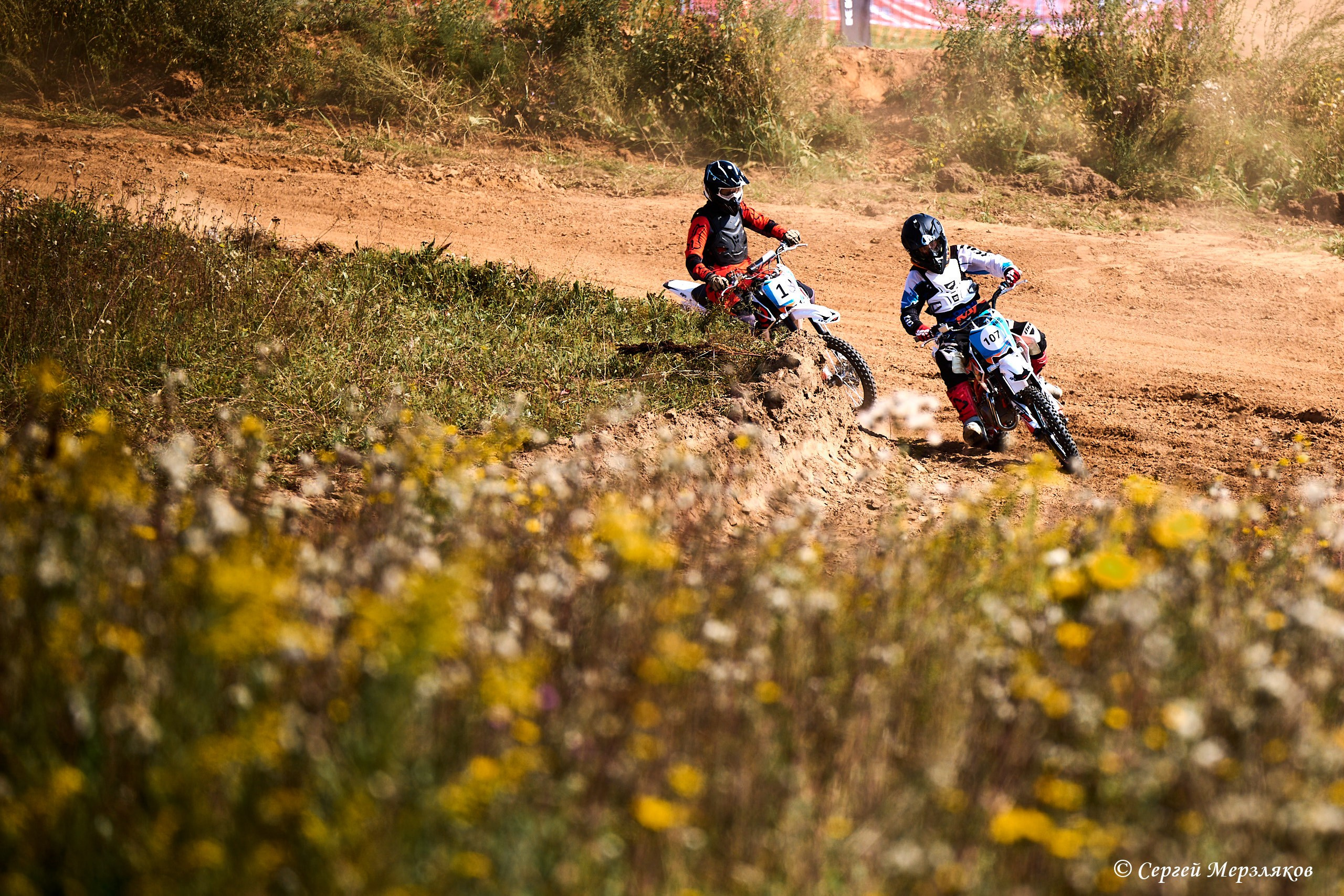 Мотокросс. Орловское. Ижевск. 25.08.2024. Спортивный репортажный фотограф в Ижевске Сергей Мерзляков