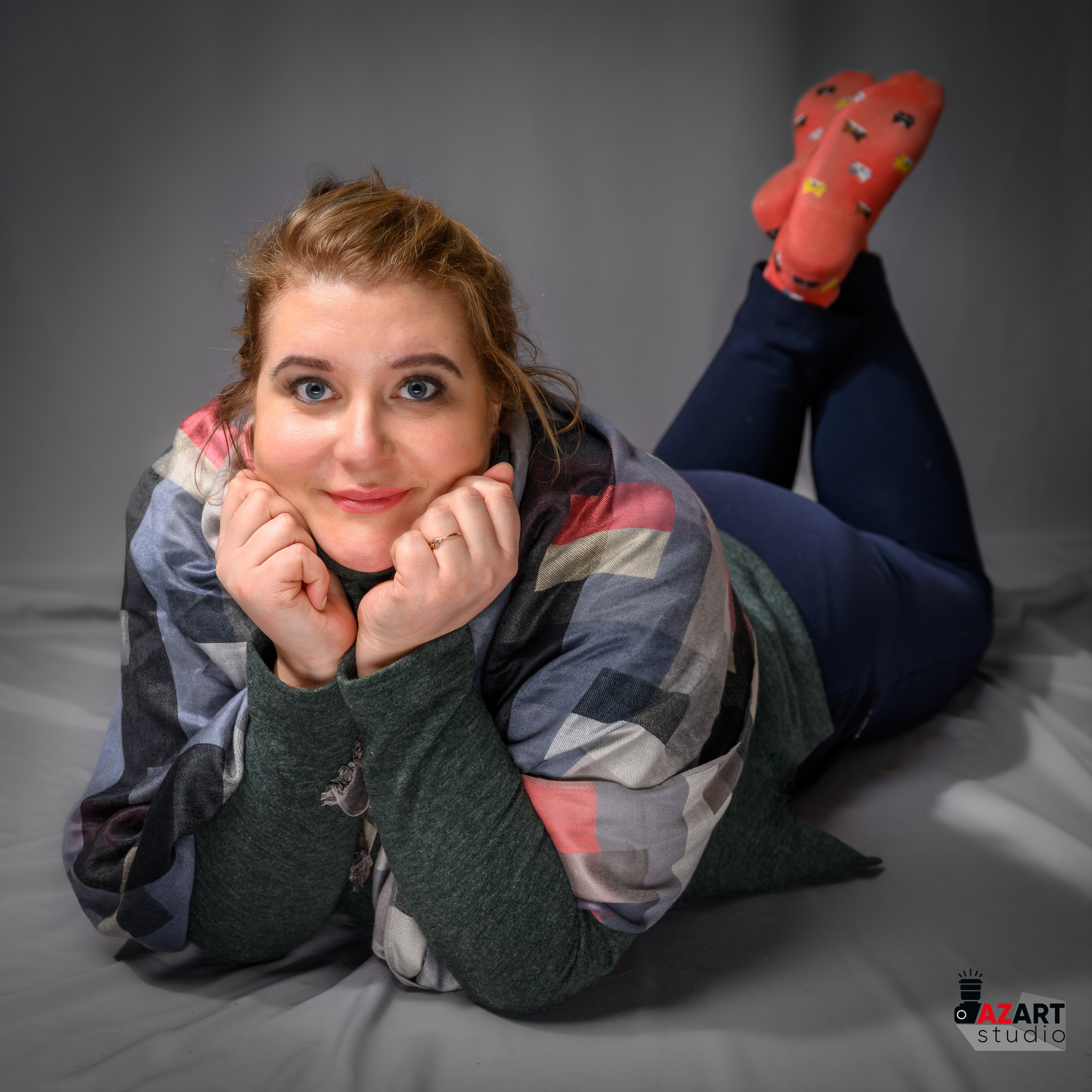 Юля, портреты. Фотограф Андрей Зикеев, фотостудия AzArt Studio в Москве