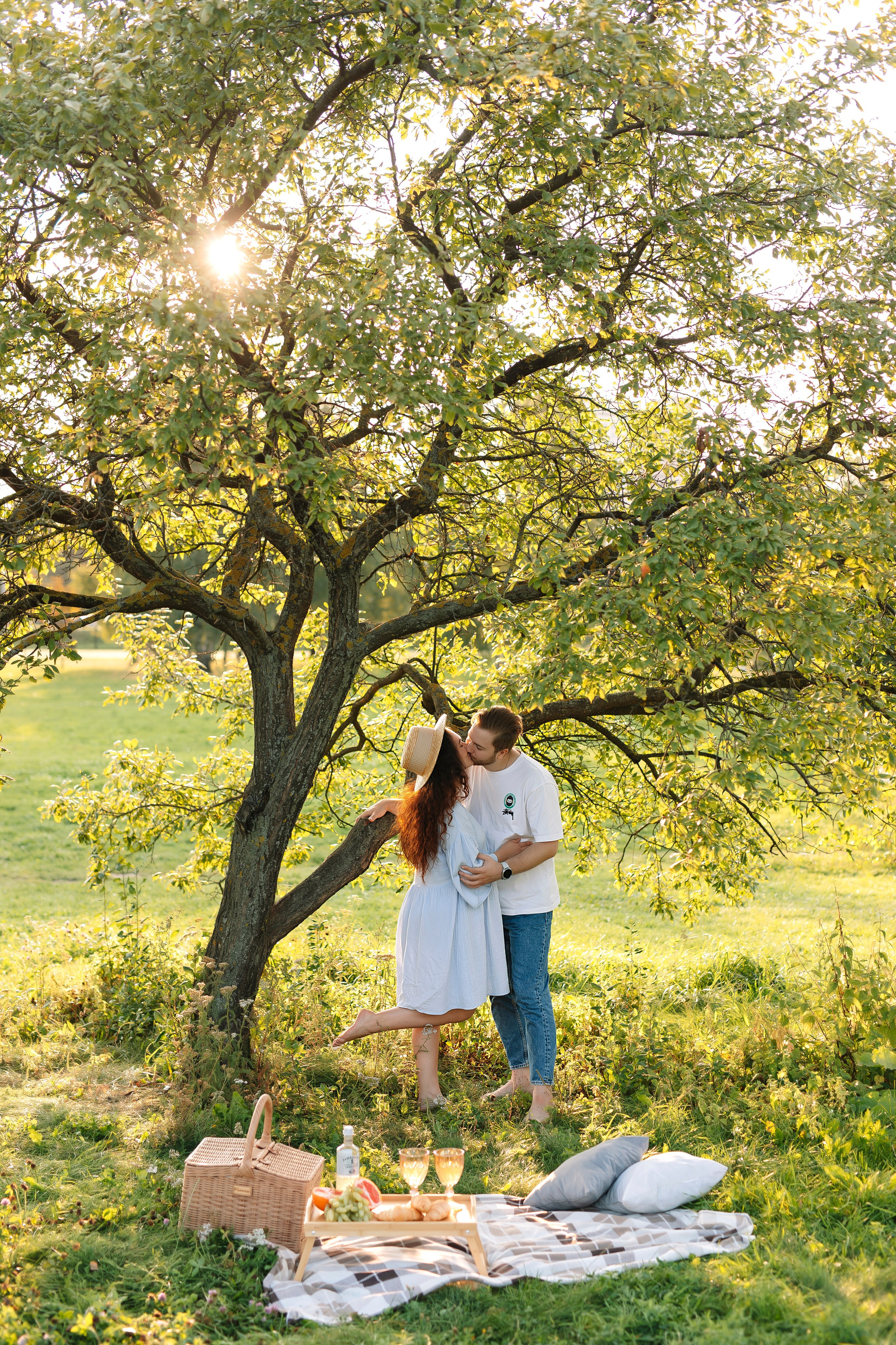 Катя и Кирилл. Пикник. Фотограф Москва Мария Захарова