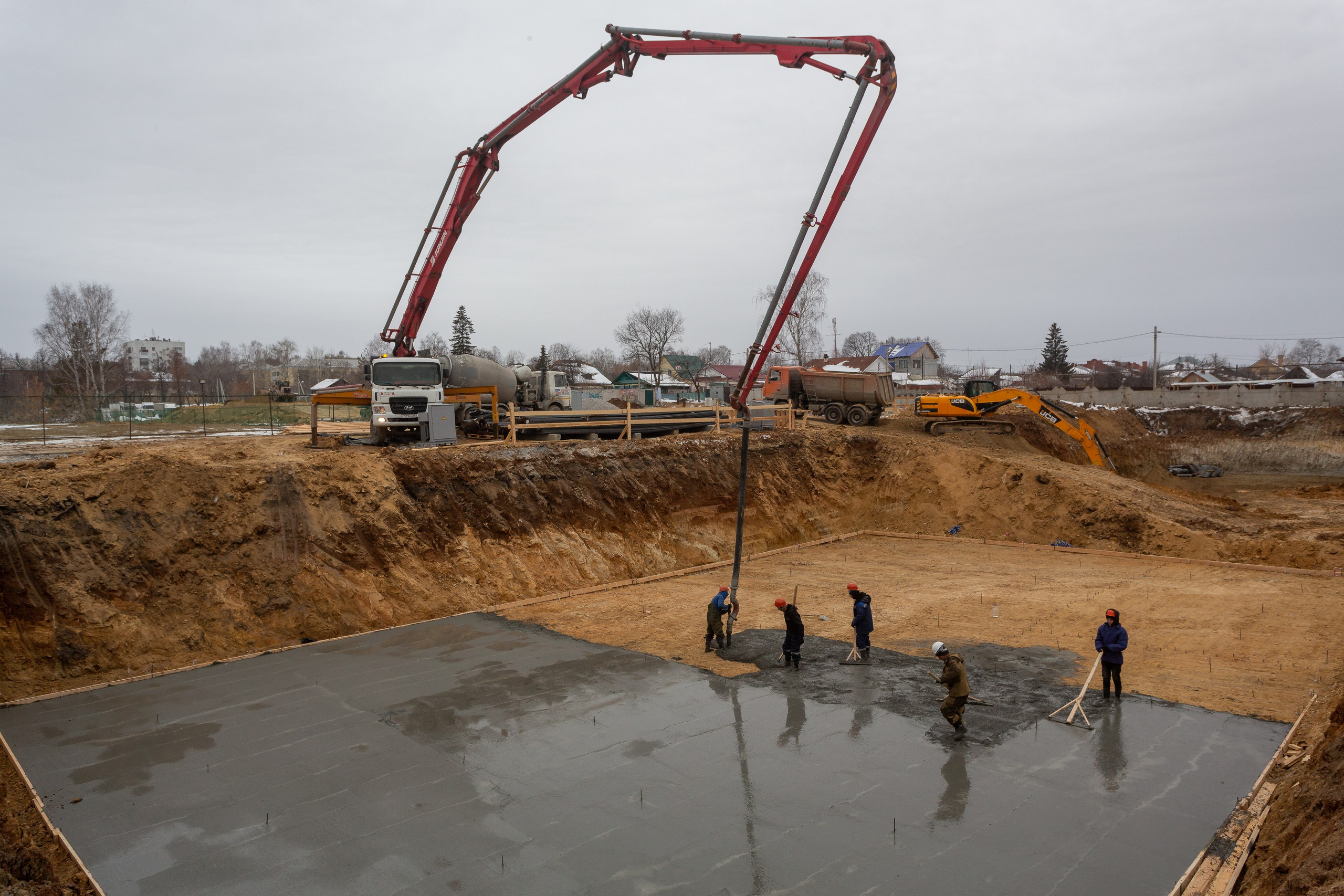 Строительство. Фотограф Алексей Зарецкий