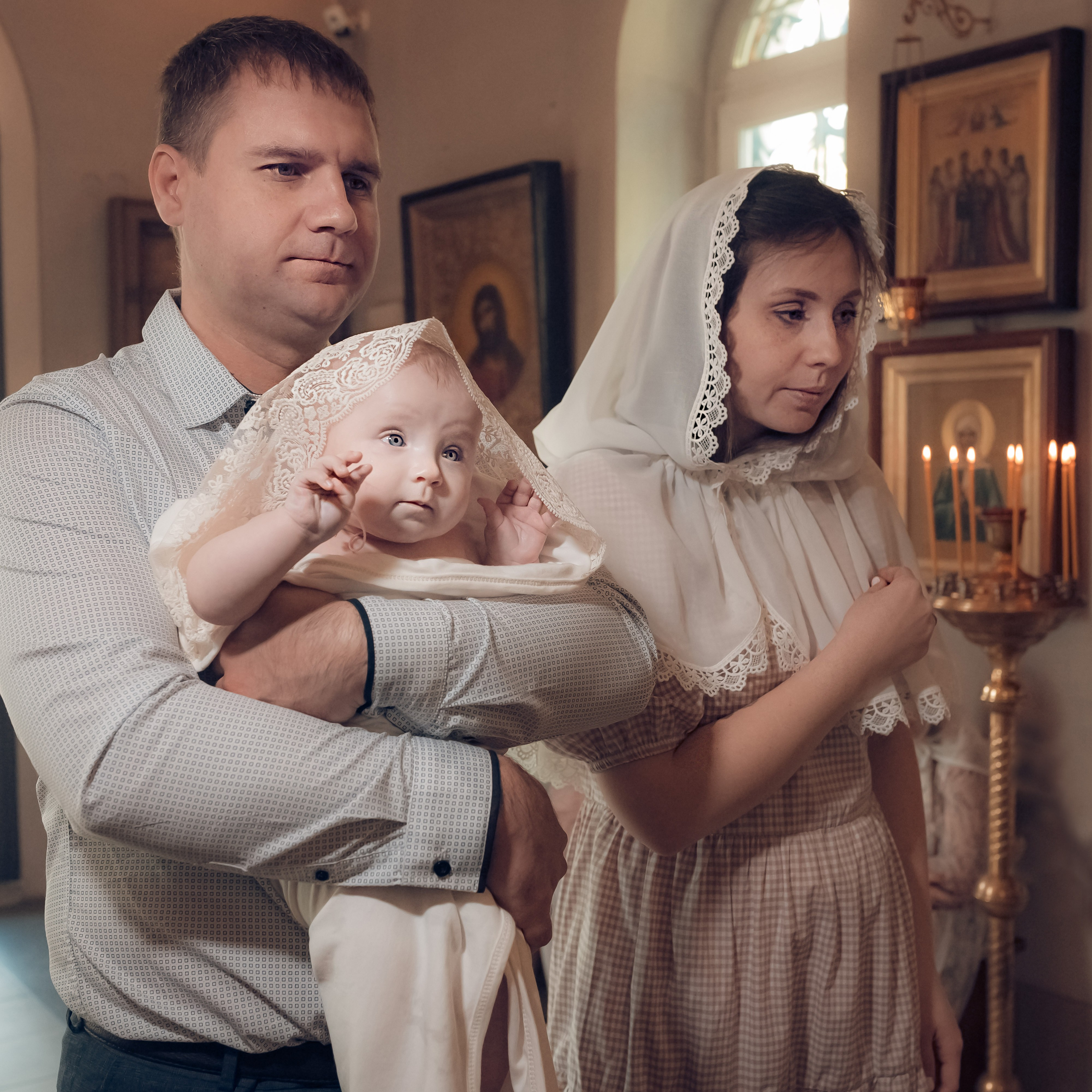 Таинство Крещения Василисы. Съемка Таинств Крещения Венчания, детские и семейные съемки в Пензе