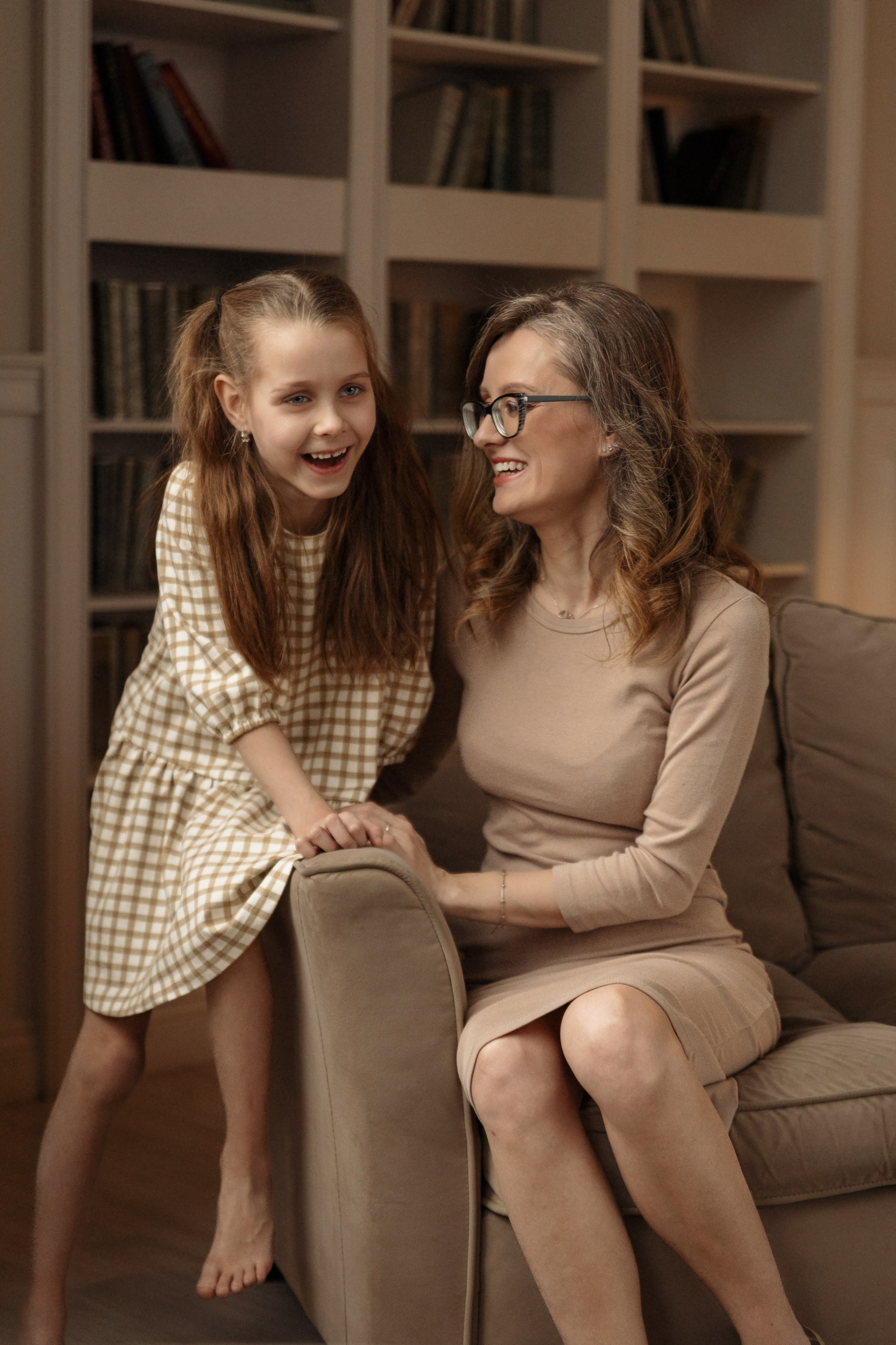 Семейная фотосессия дома. Семейный фотограф в Москве Трубинова Екатерина