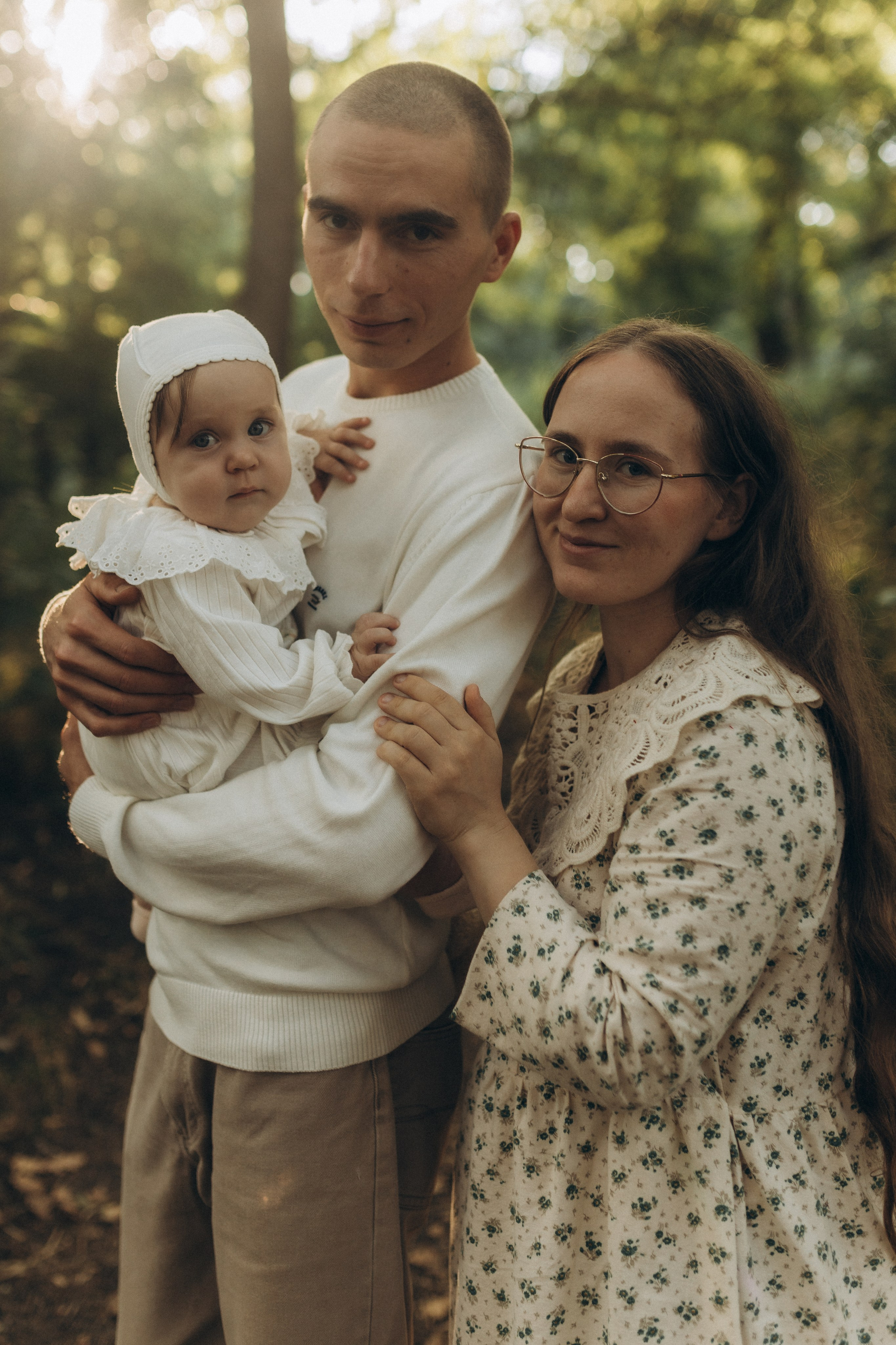 Семейная фотосессия маленькой Анюты с родителями. Фотограф в Ставрополе Svetlana Matveeva