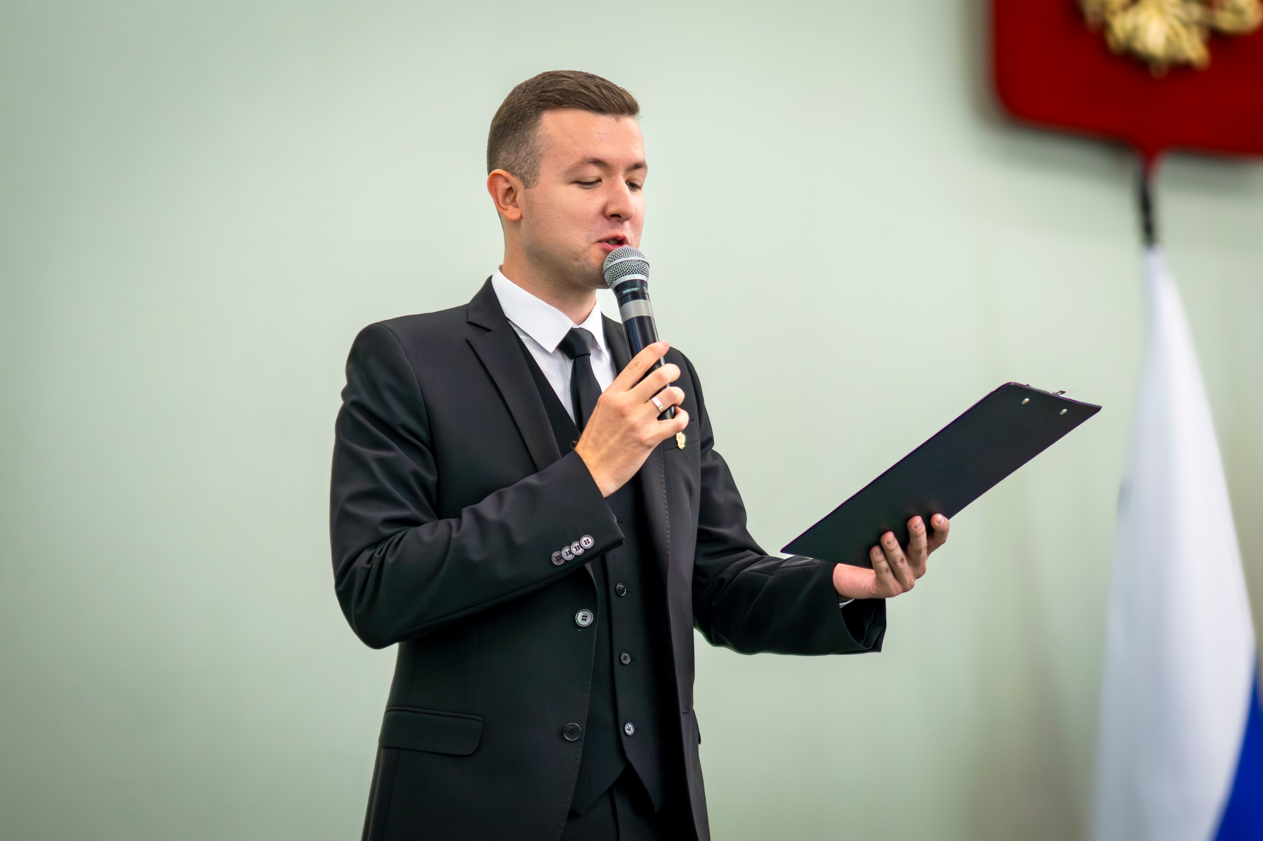 День строителя в правительстве Брянской области. Фотограф Король Илья