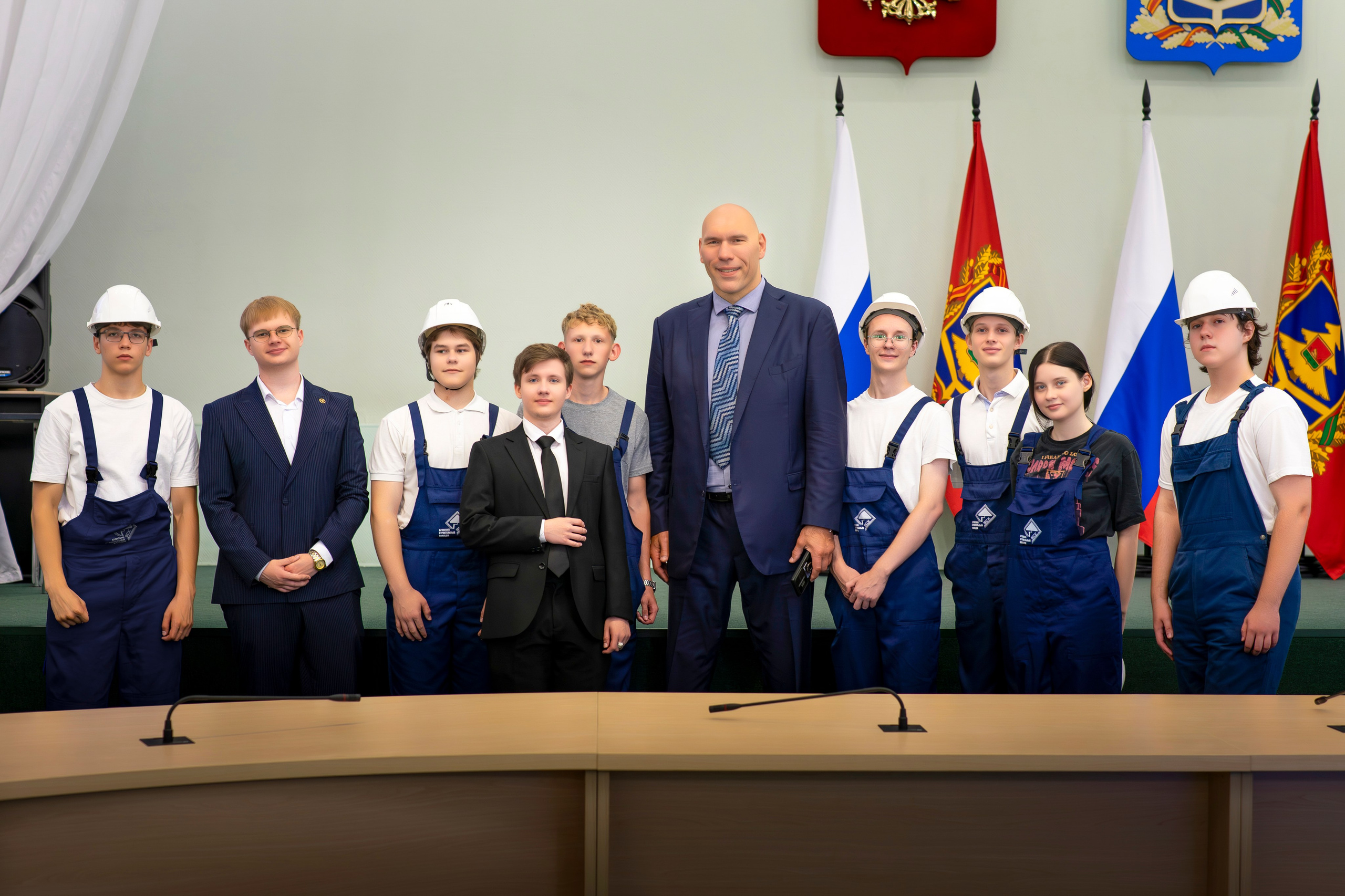 День строителя в правительстве Брянской области. Фотограф Король Илья