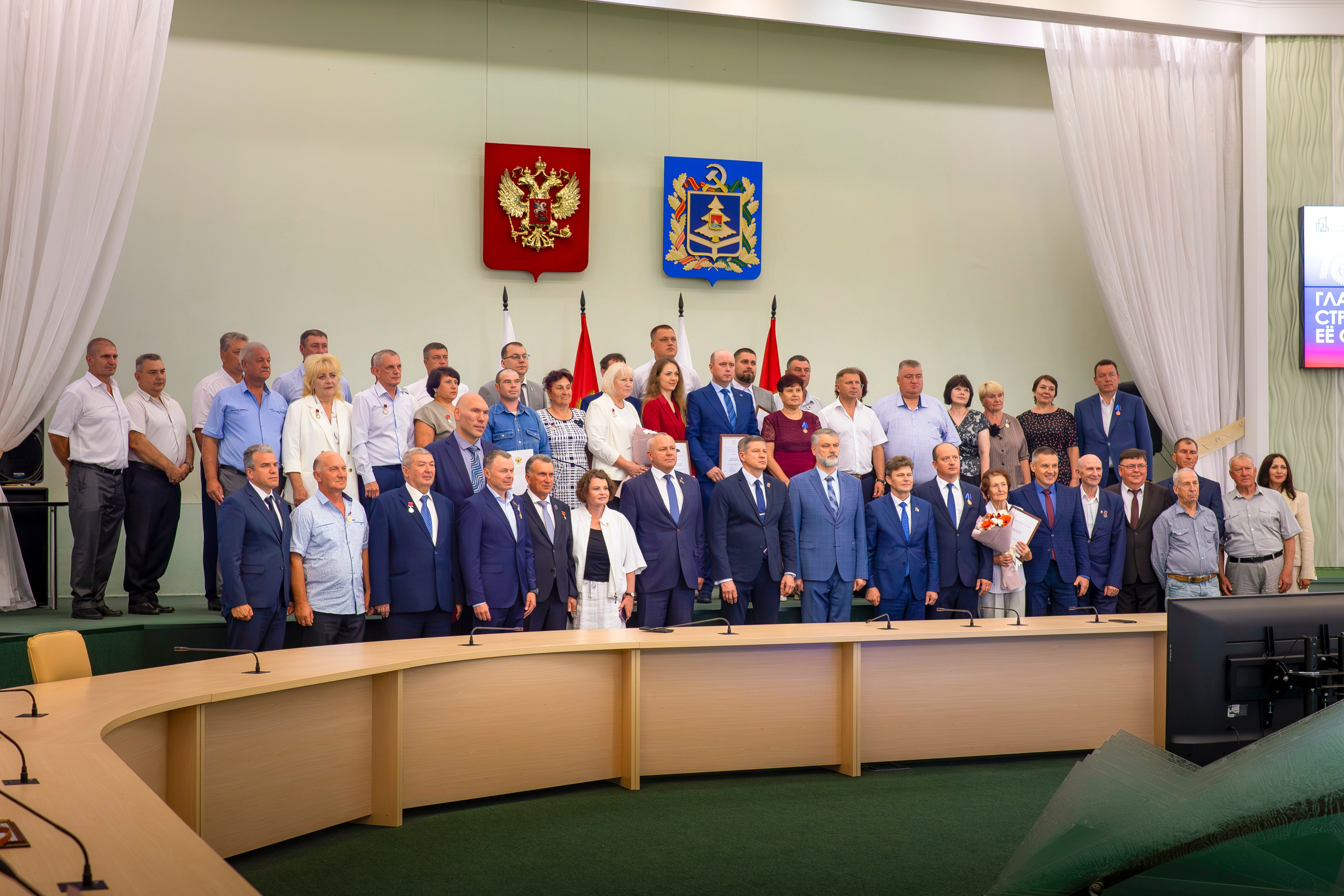 День строителя в правительстве Брянской области. Фотограф Король Илья