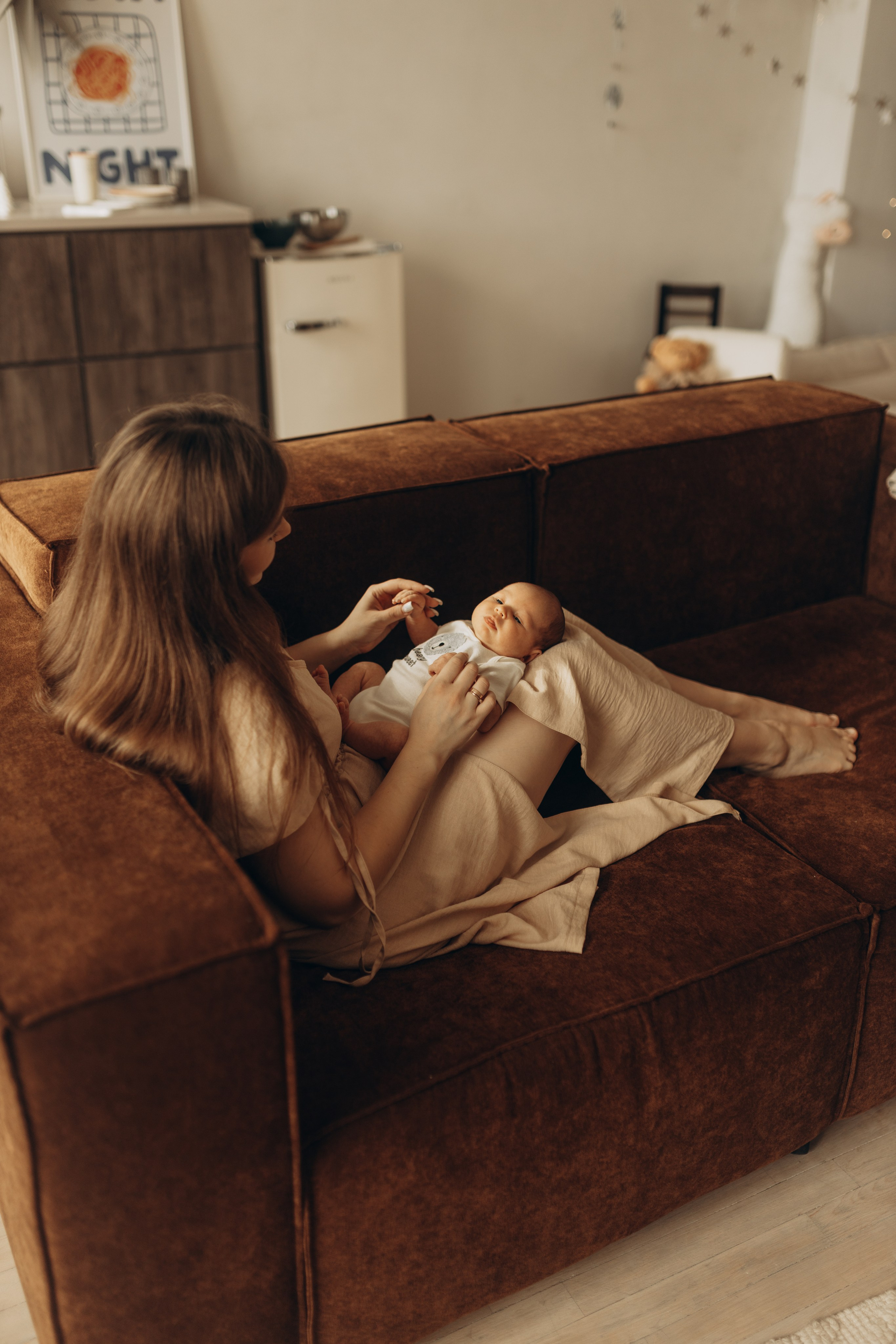 Мама и малыш. Первый месяц вместе. Фотограф в Ставрополе Svetlana Matveeva