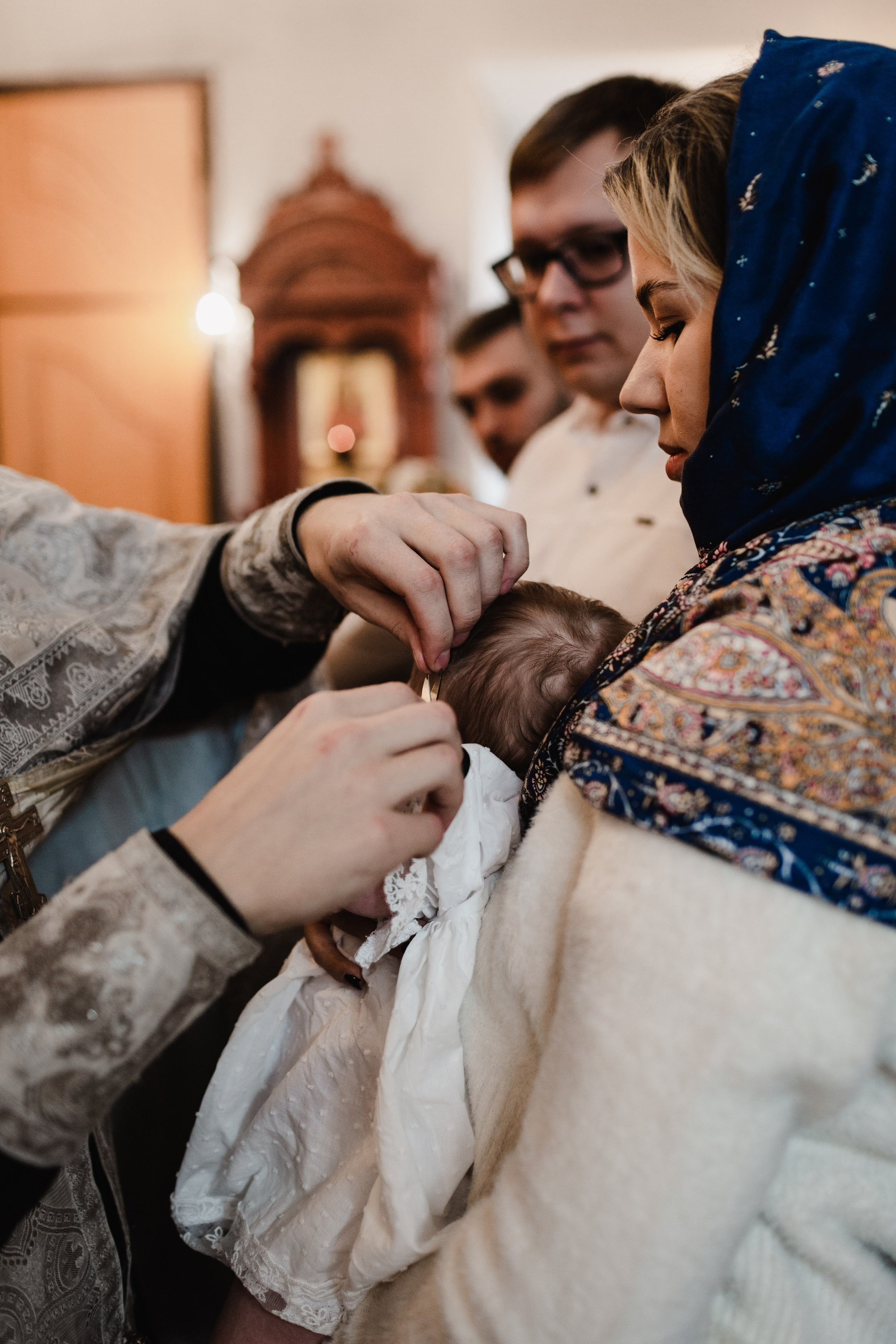 Таинство крещения. Фотограф и видеограф Мария Банщикова, Солнечногорск, Москва