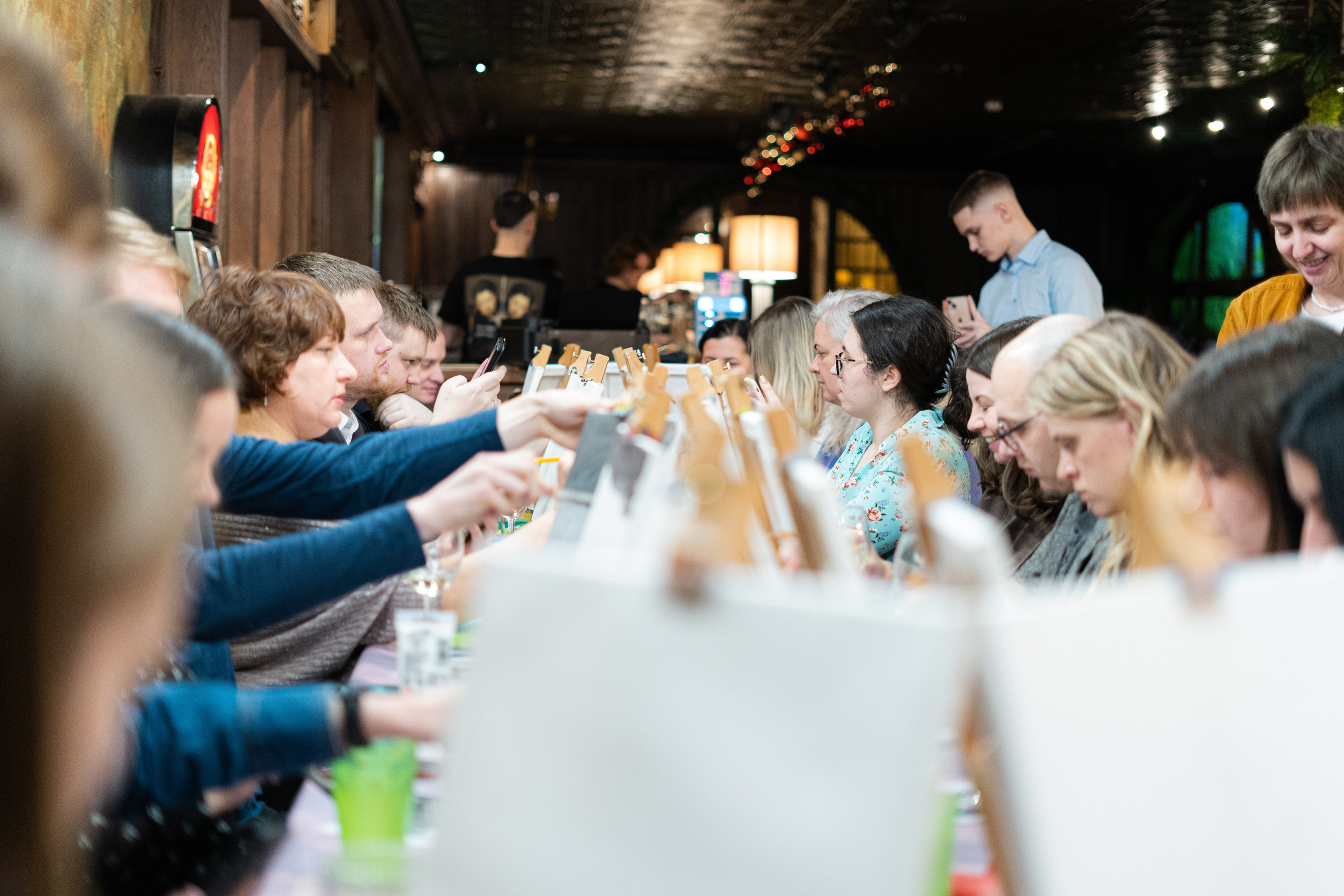 Корпоратив Teach Me Art 2. Портретный фотограф в Москве и Санкт-Петербурге Арина Чех