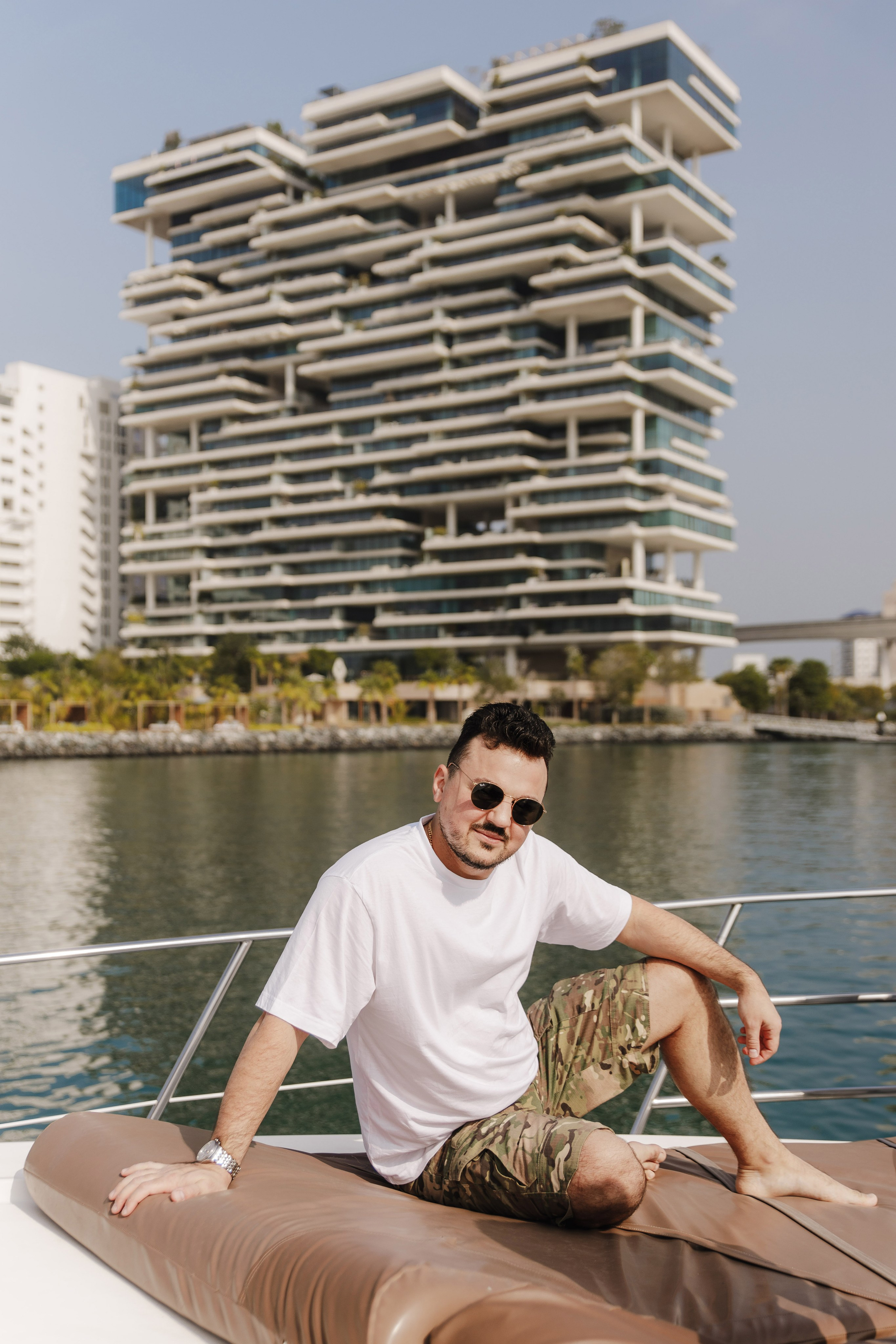 Yacht trip in Dubai Marina. Фотограф Андрей Баксов