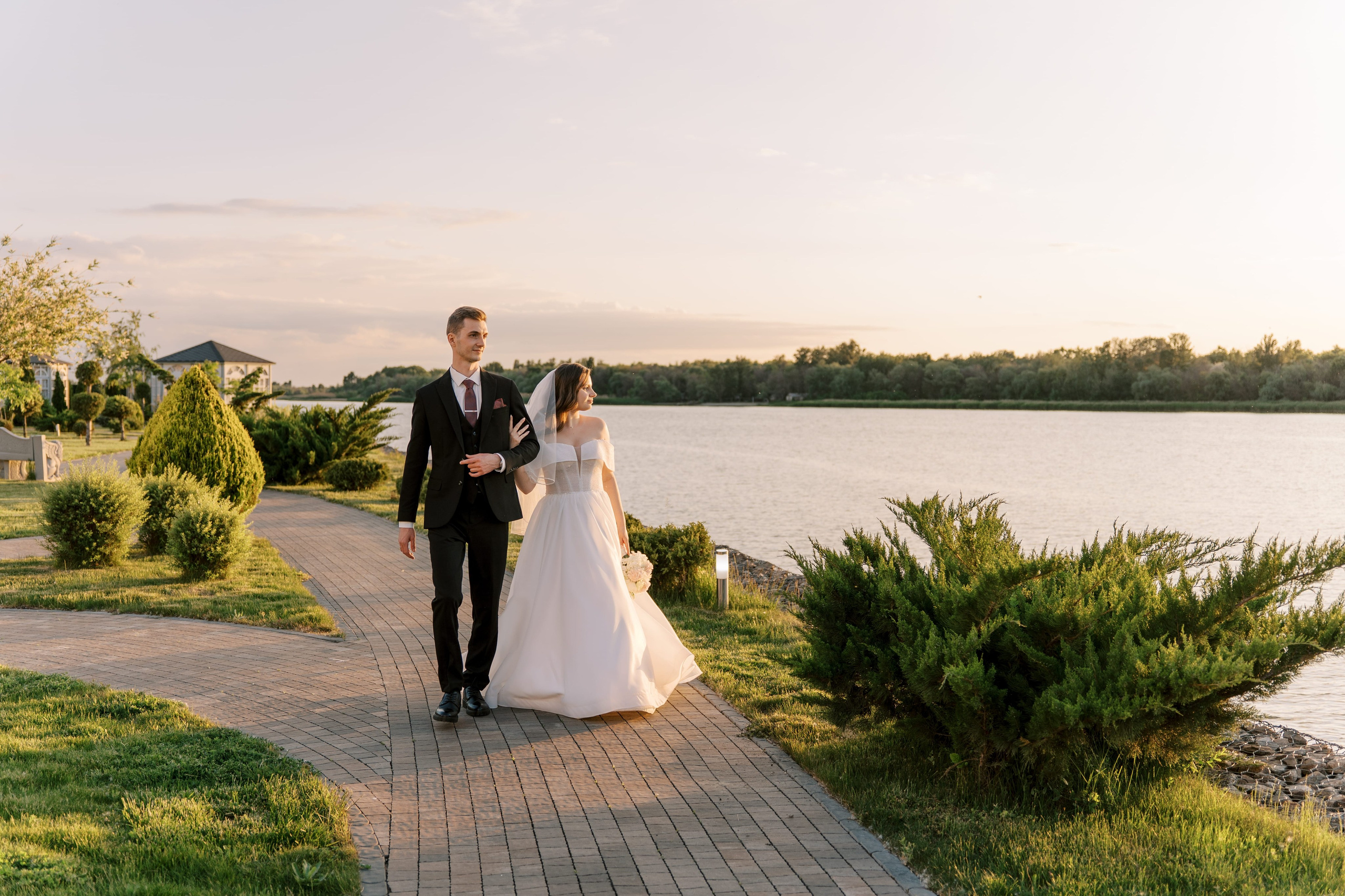 Свадьба Сергея и Дианы в ресторане «Загородный клуб Голицын»
