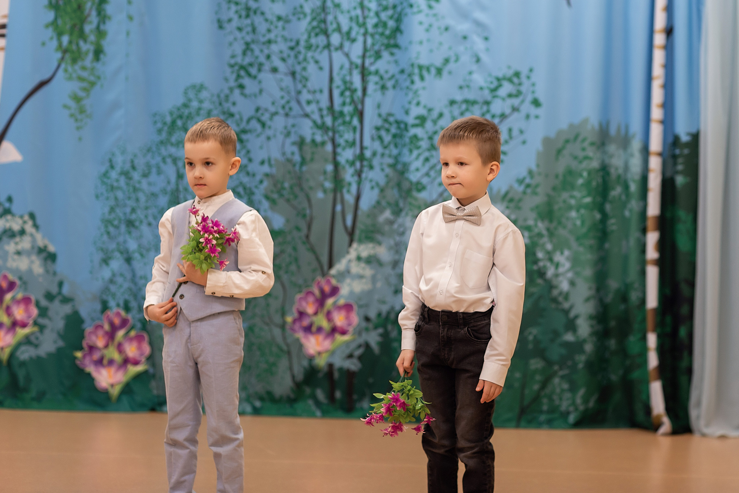 Весенний утренник_старшая группа_2025. Семейный фотограф в Санкт-Петербурге