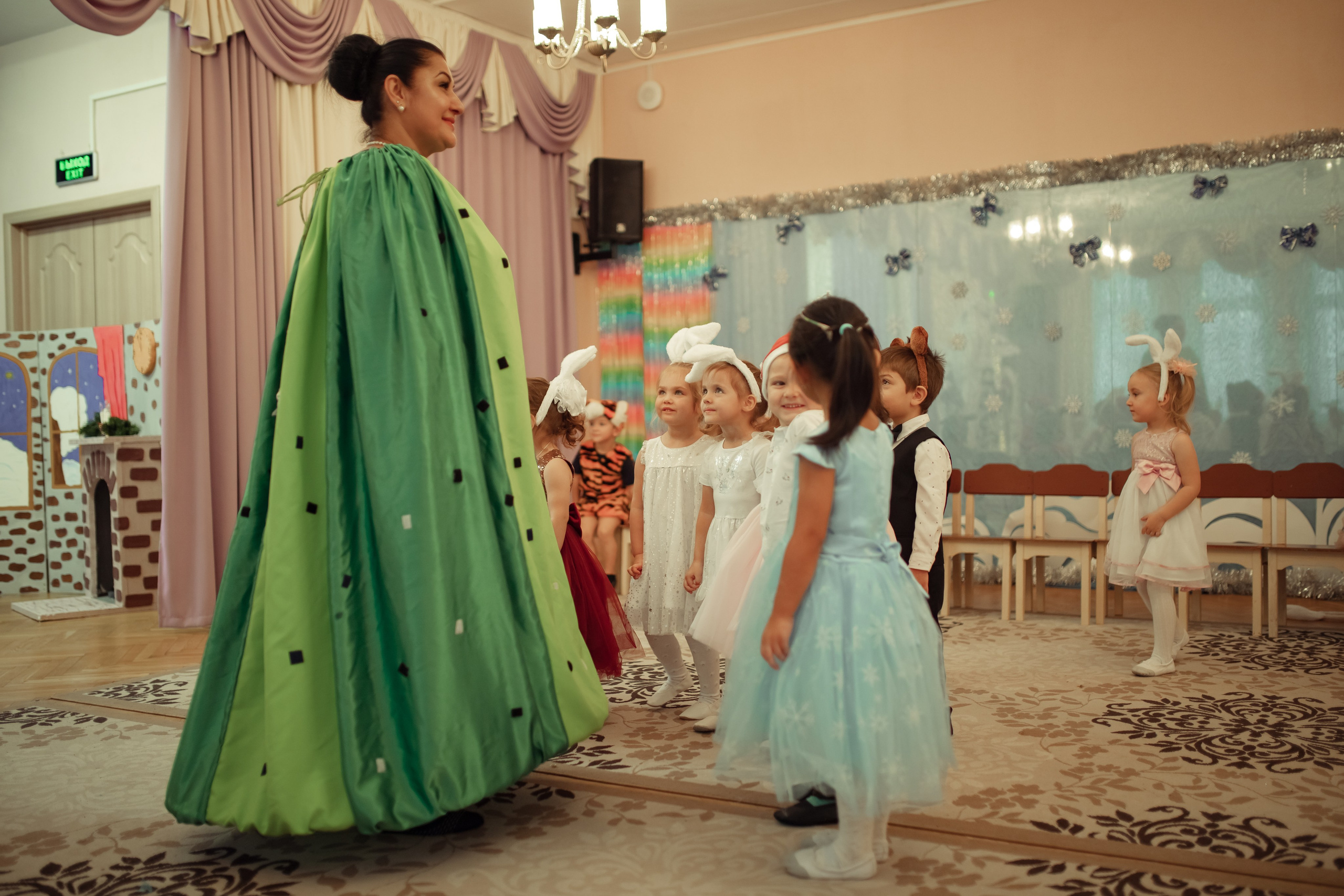 Новогодний утренник в детском саду. Семейный и детский фотограф в Москве Дорогова Екатерина