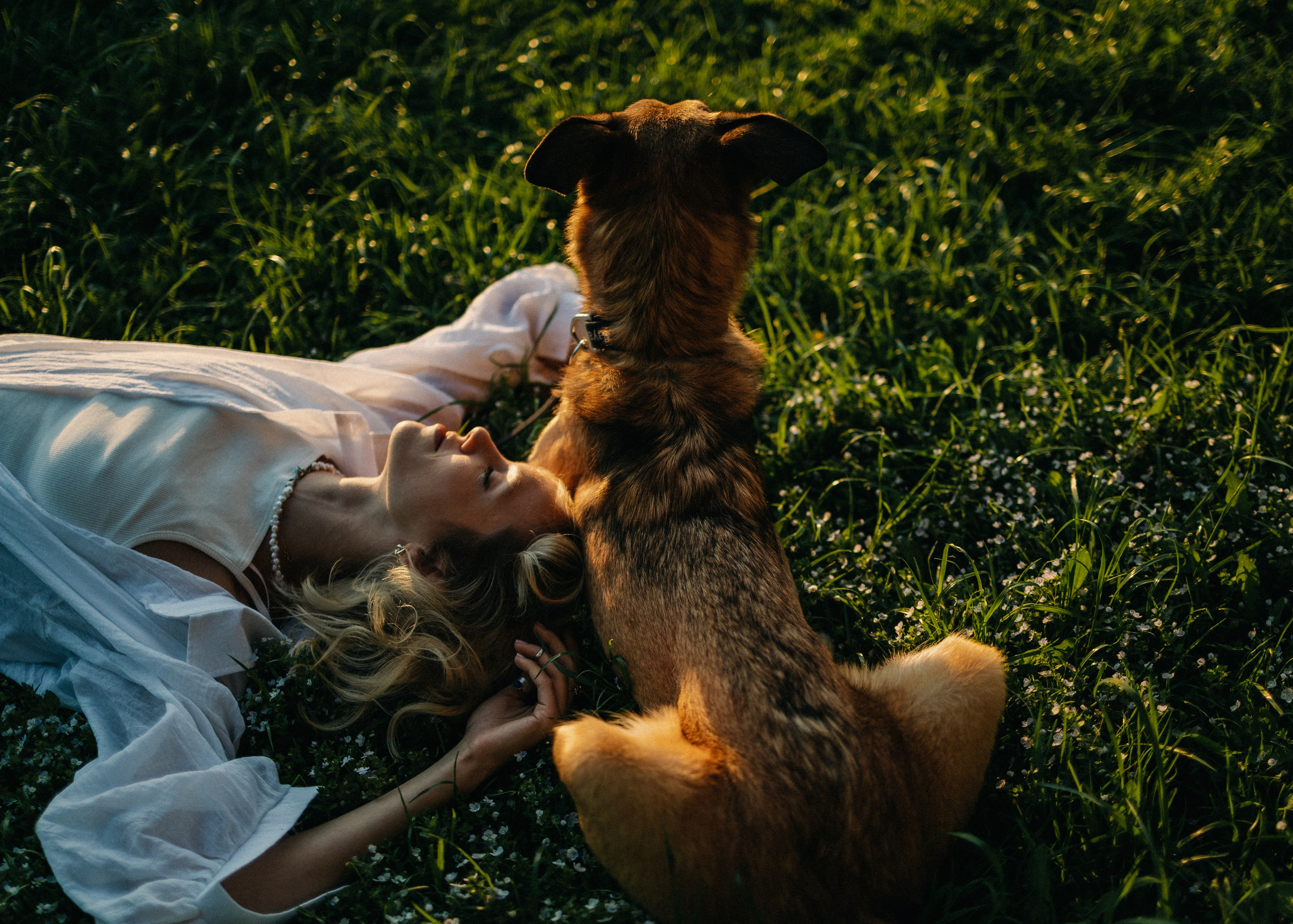 Алёна и Тея. Фотограф-анималист Ксения Воробьева, Москва