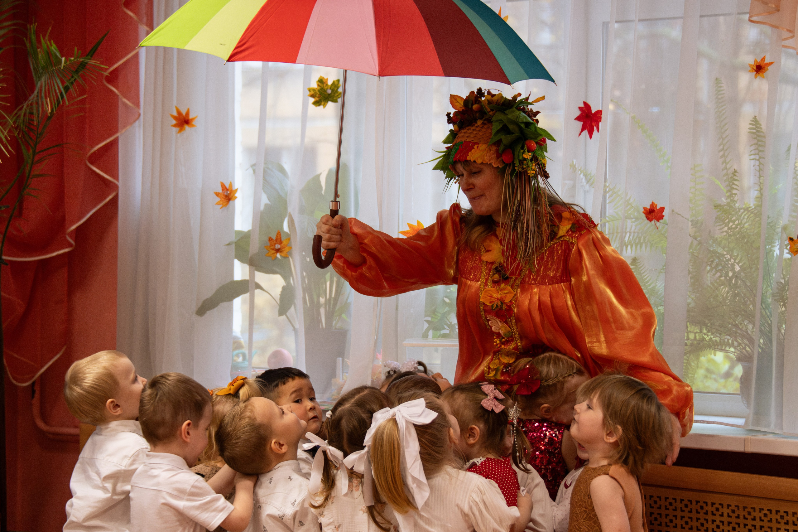 Праздник осени в детском саду. Фотограф в Санкт-Петербурге Ксения Яковчук
