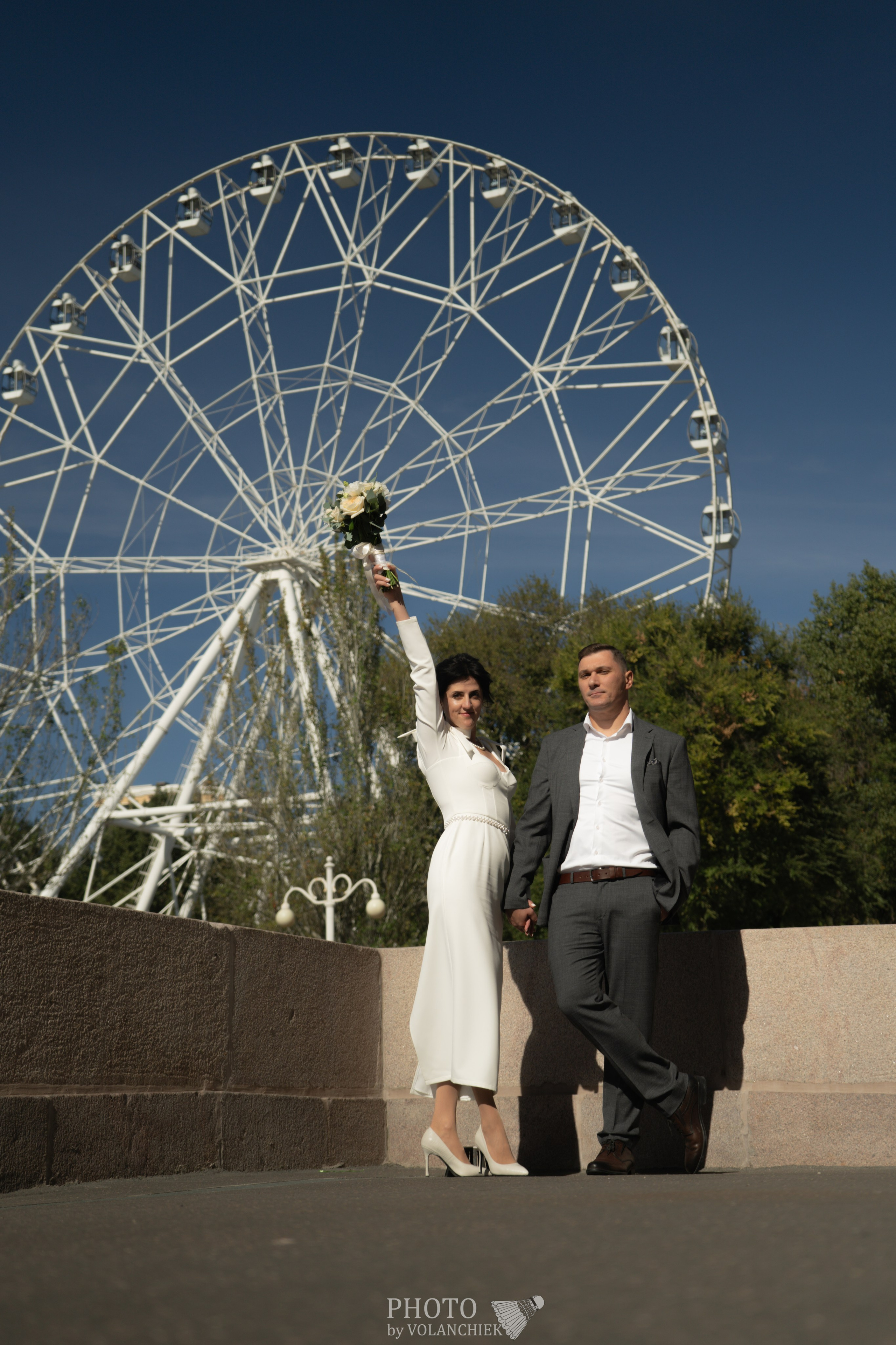 Свадебная фотосессия. Photo by Volanchiek