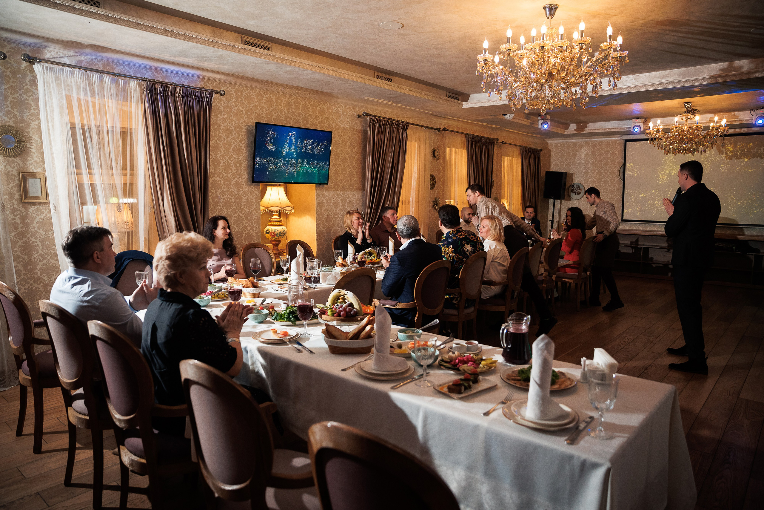 Юбилей Сергей 50. Ресторан Оджахури. Репортажный Фотограф Александр Назаров. Москва и М.О