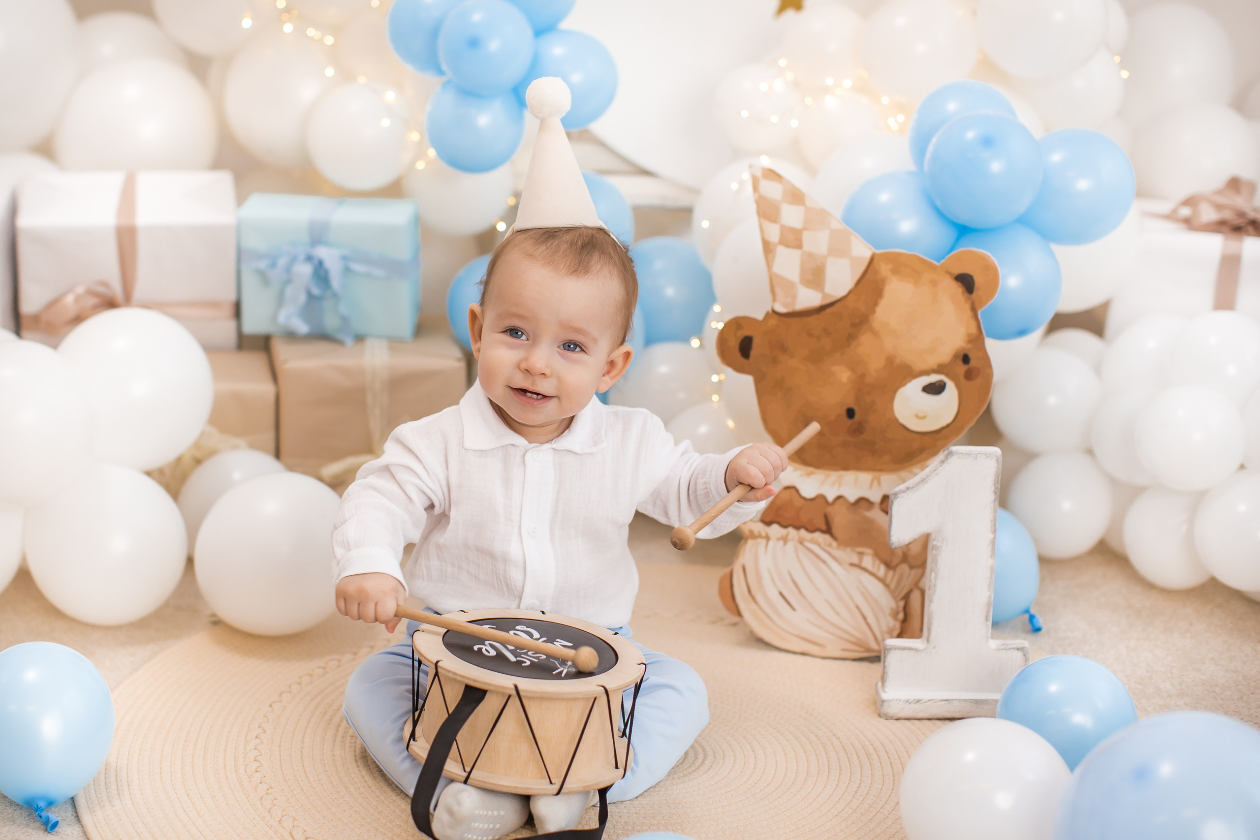Именинники 1 — 3 года 26 г. Детский семейный фотограф на первый годик город Новосибирск Дымова Светлана пакеты всё включено 1-3 года