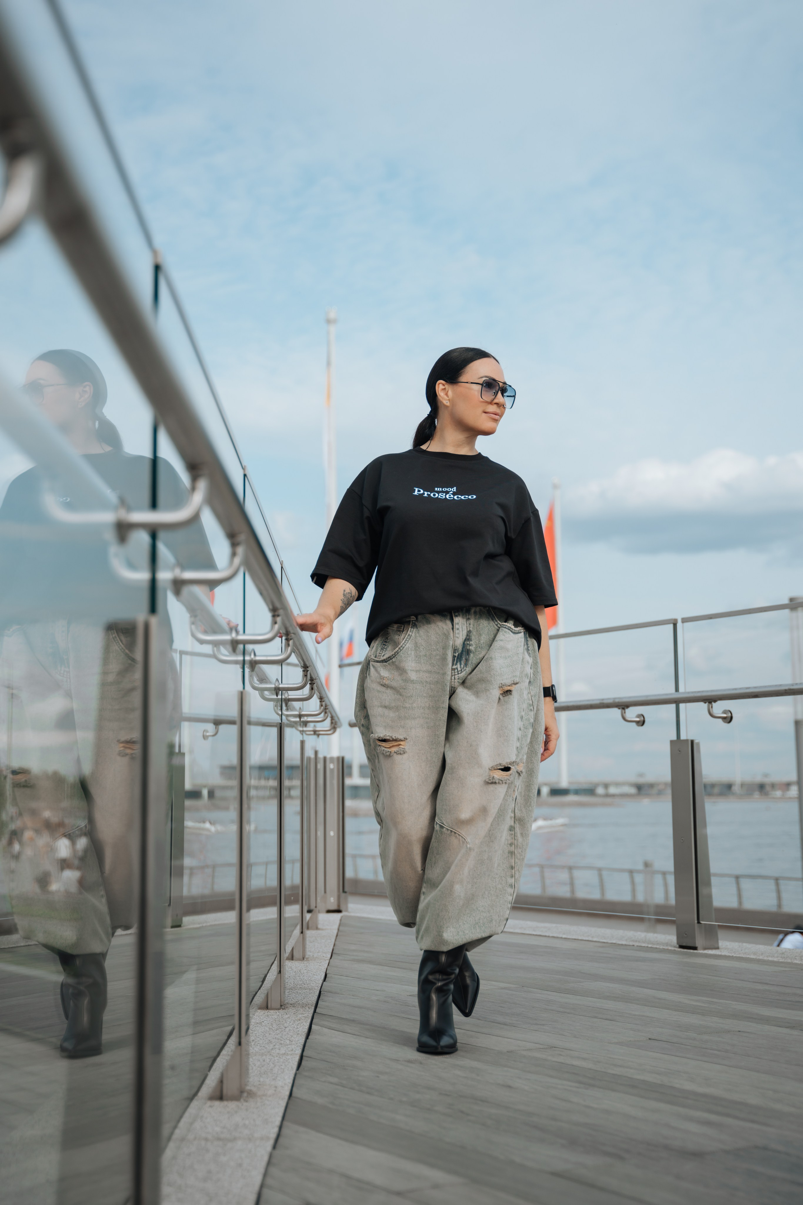 Елена. Лахта центр. Портретный фотограф в Санкт-Петербурге Дмитриева Наталия