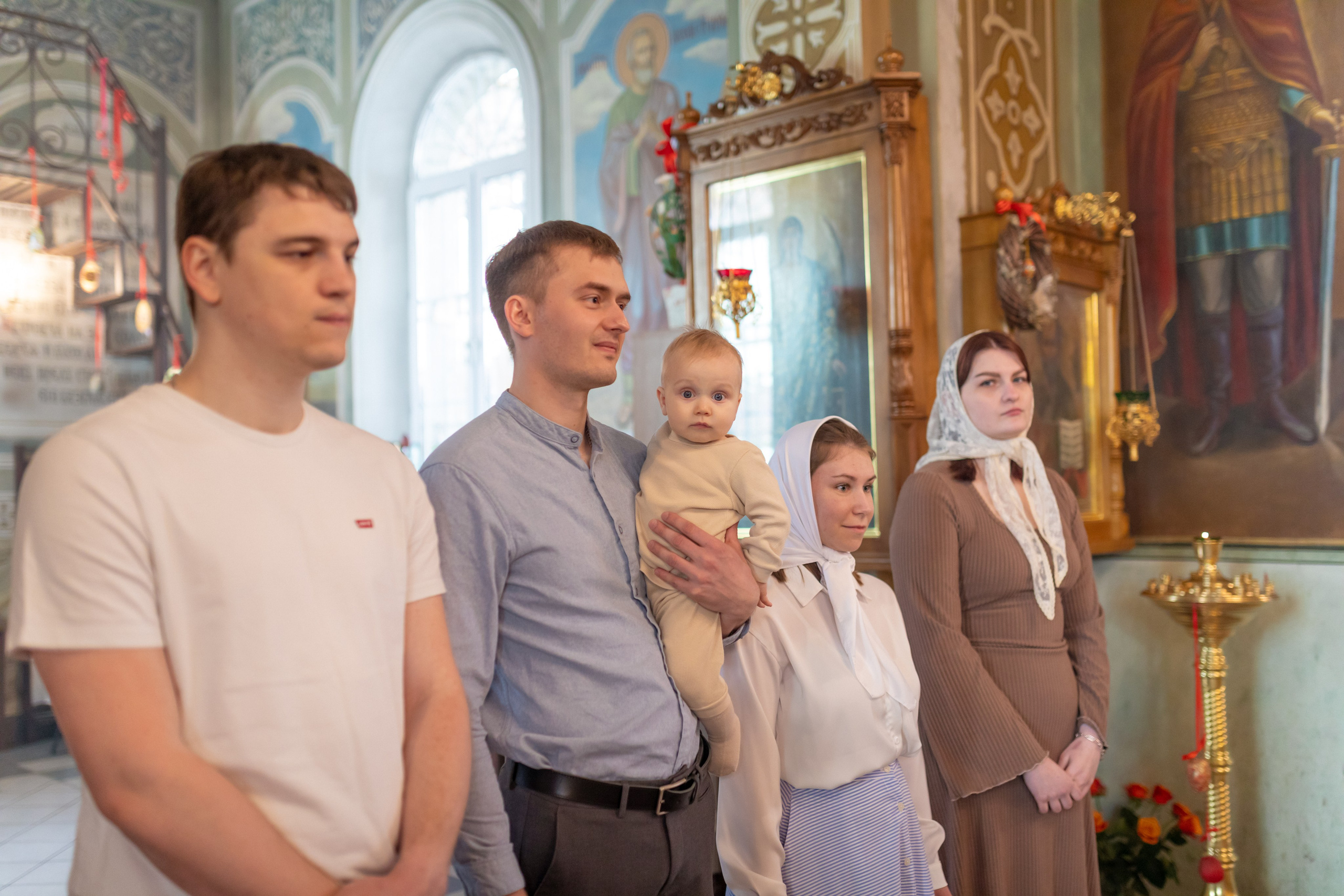 Крещение Савелия. Фотограф и Видеограф в Москве Дарья Арсентьева