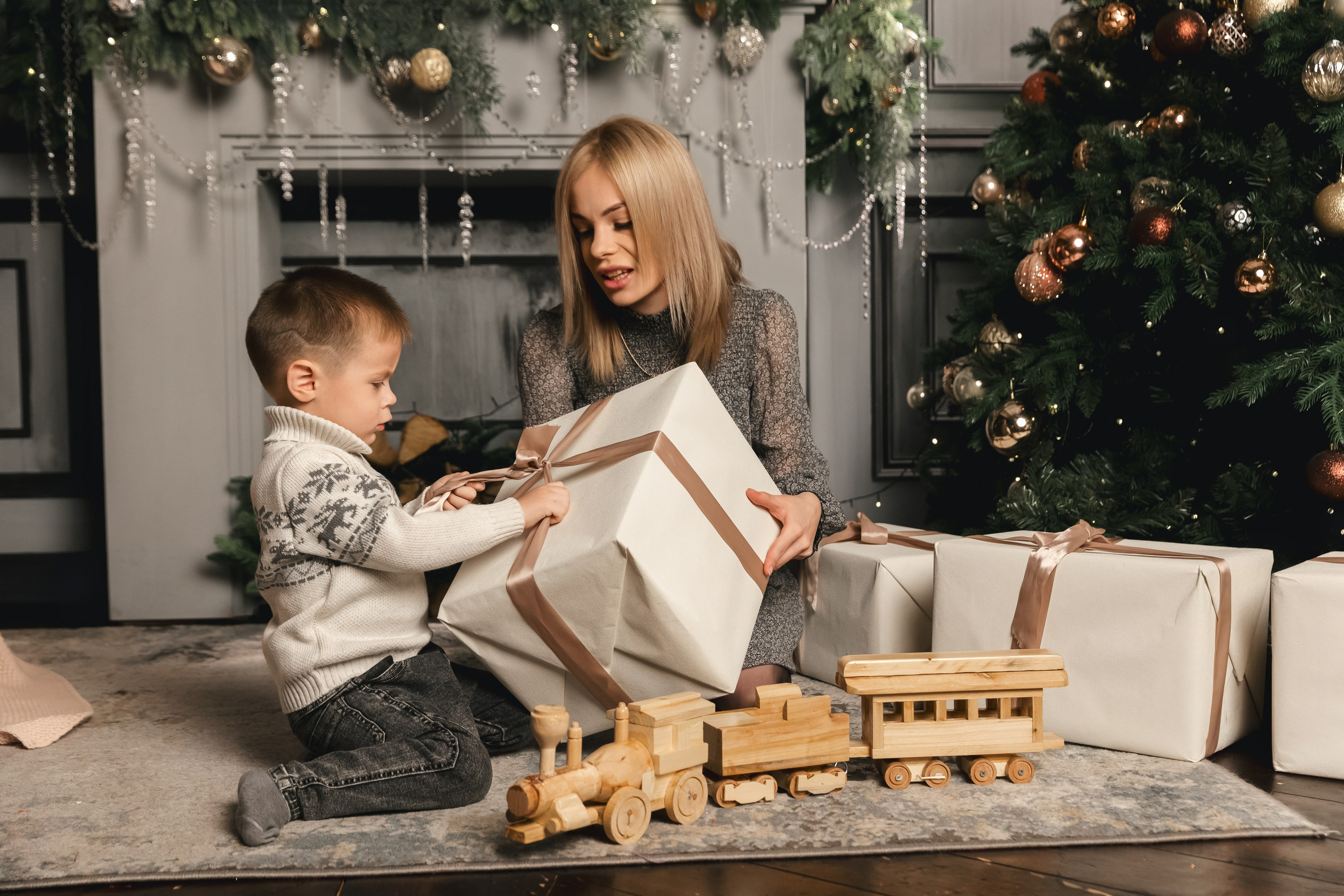 Семейная новогодняя фотосессия в Хабаровске. Свадебный фотограф в Хабаровске