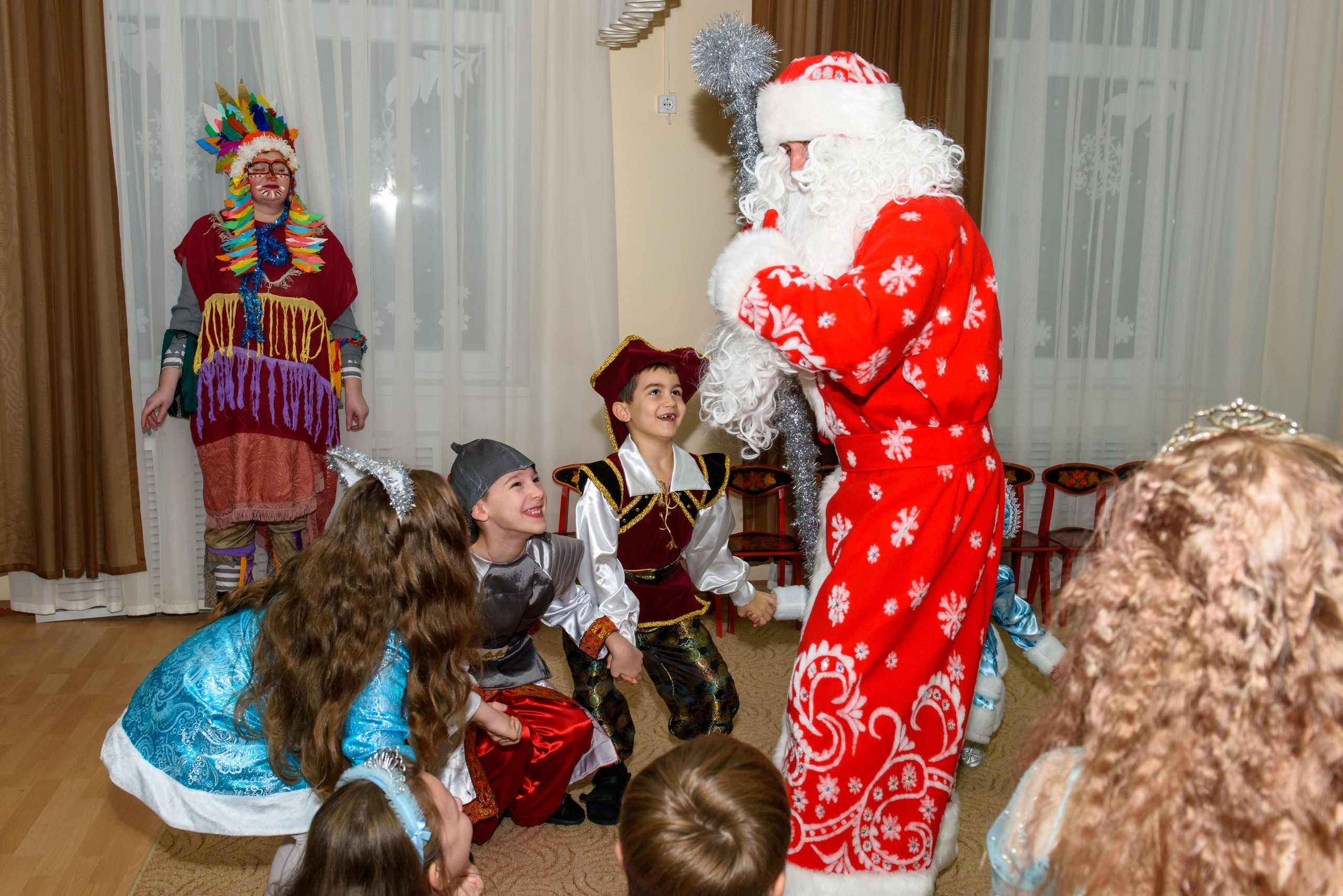 Новогодний утренник в детском саду. Семейный и детский фотограф в г. Геленджике Ольга Бурдюк