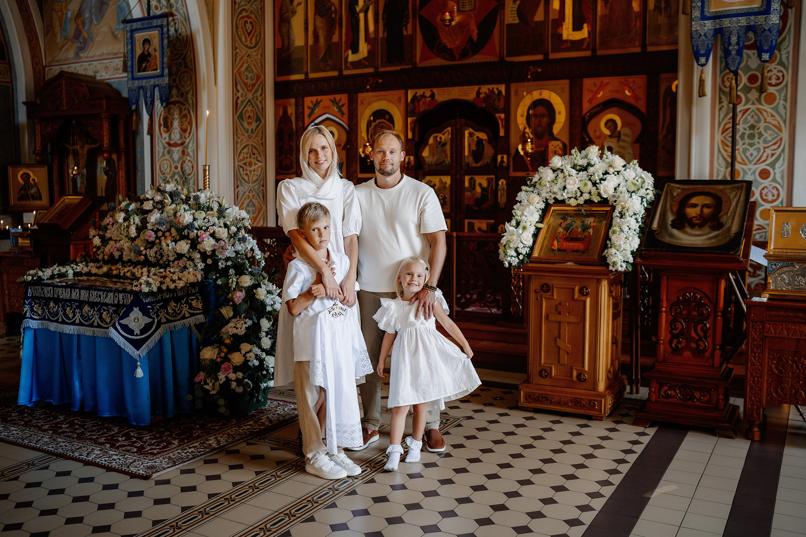 Крещение Евы. Фотограф на Крещение и Венчание в Красноярске Рамазанова Юлия