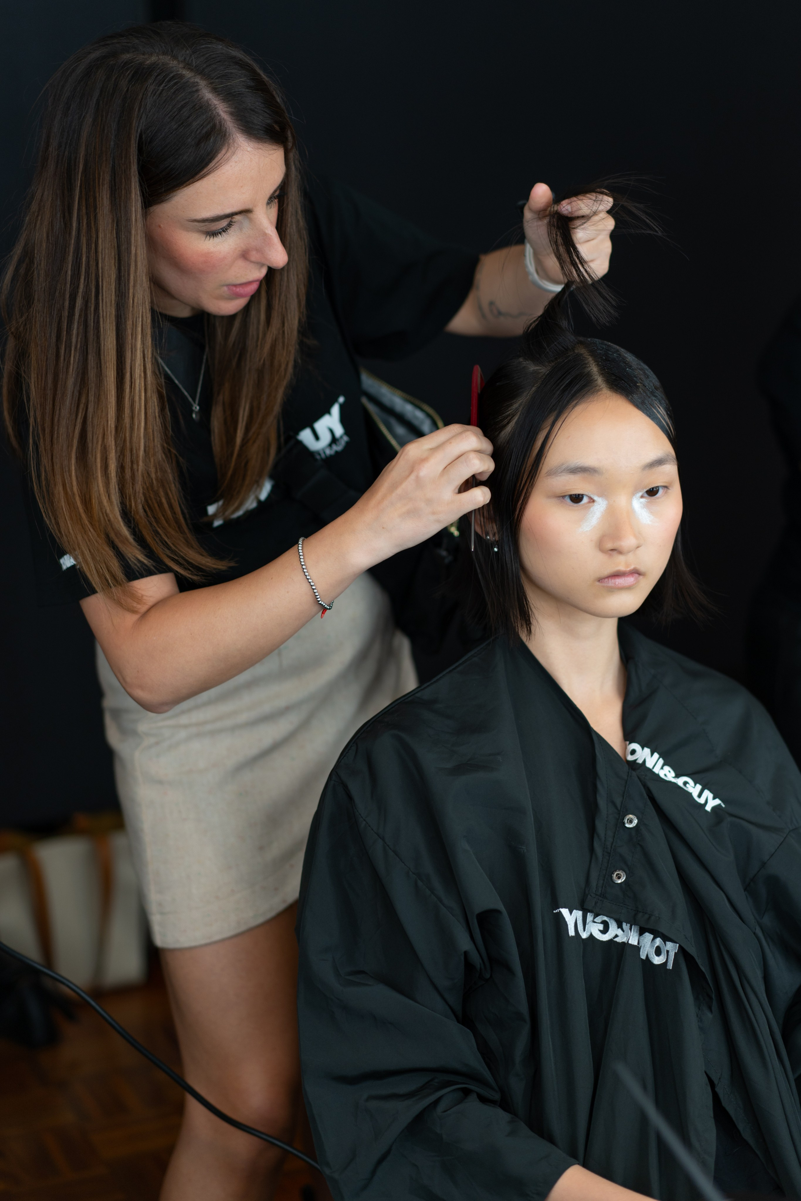 BTS for TONI&GUY. Ekaterina-samoylova.com