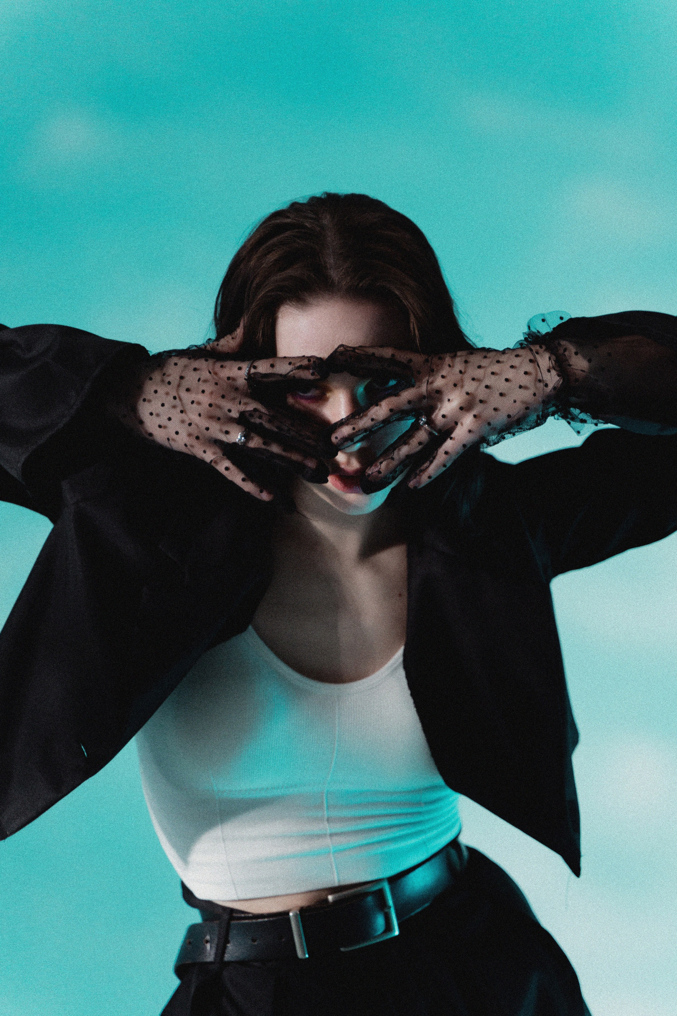 Цветной свет и Соня. Фотограф Надежда Погребняк | Рязань | Москва