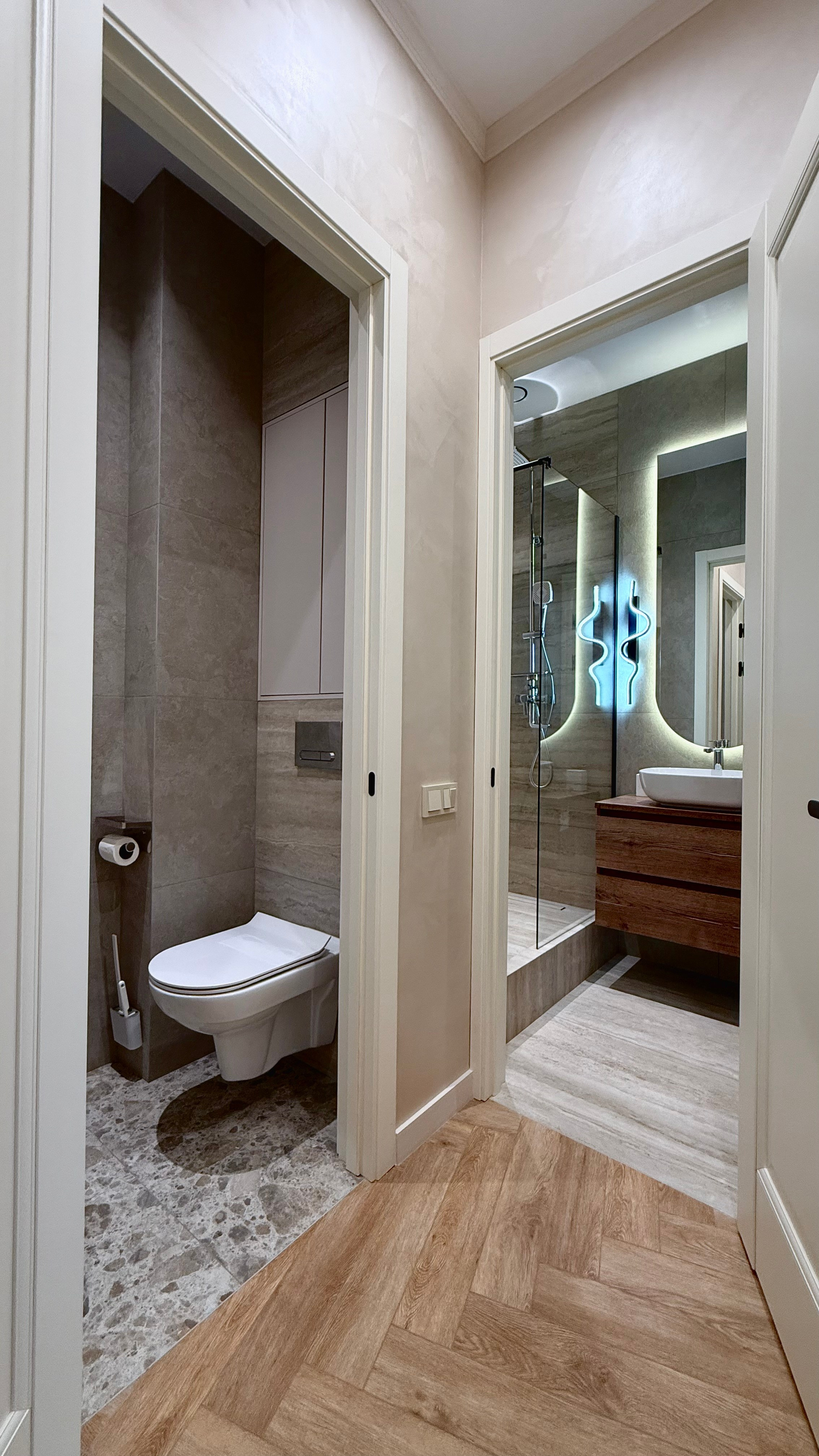 ЖК ID Park Pobedy. Квартира на сачу в долгосрочную аренду уровня комфорт плюс. Дизайн-студия интерьеров Юлии Ивановой