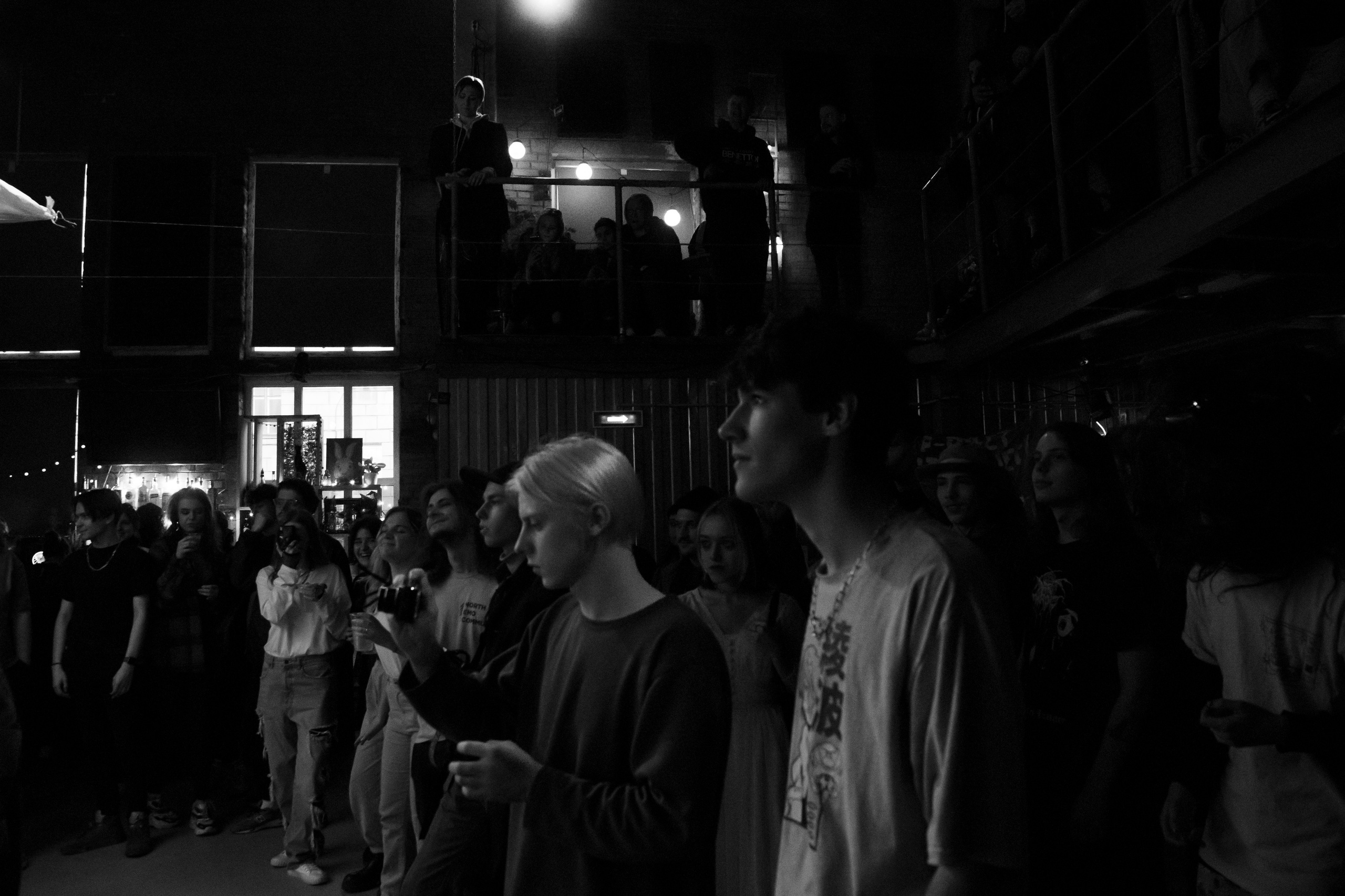 Муз. группа «Кабельщик». Сандра Ковалева | ЧБ фотограф