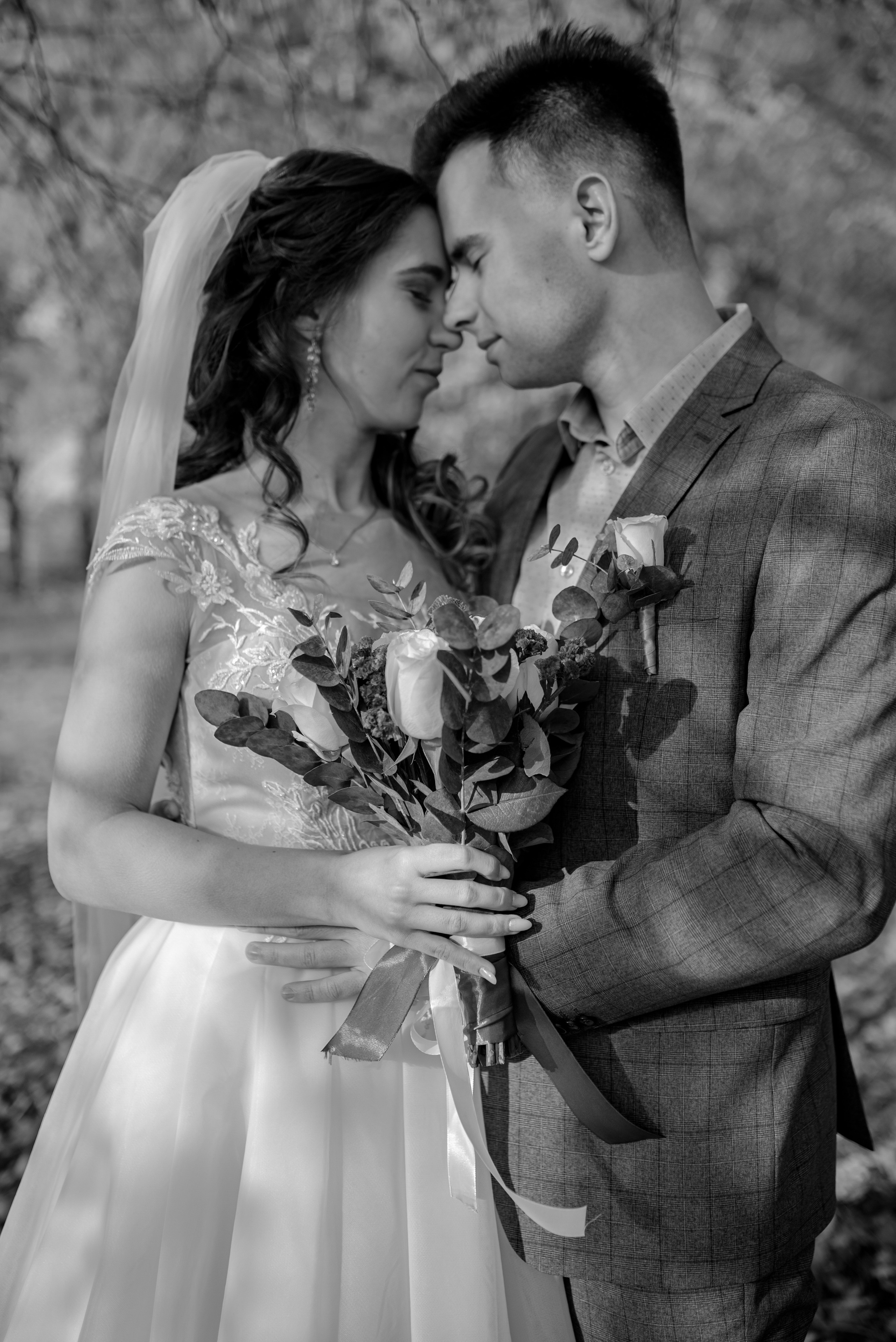 Катя и Максим ч/б. Ульяна Сёмина, фотограф, Москва