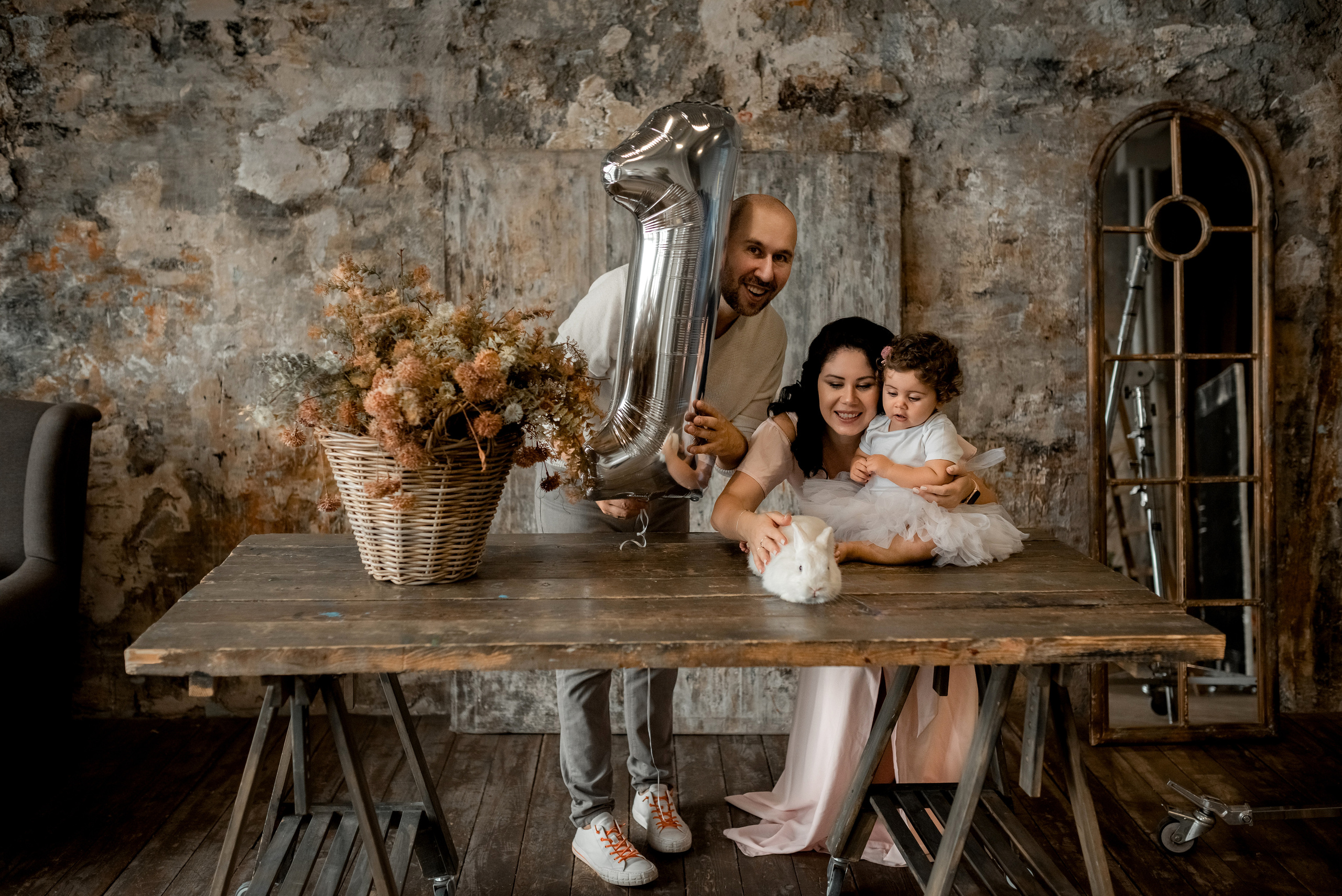 Лиза с любимыми родителями. Ульяна Сёмина, фотограф, Москва