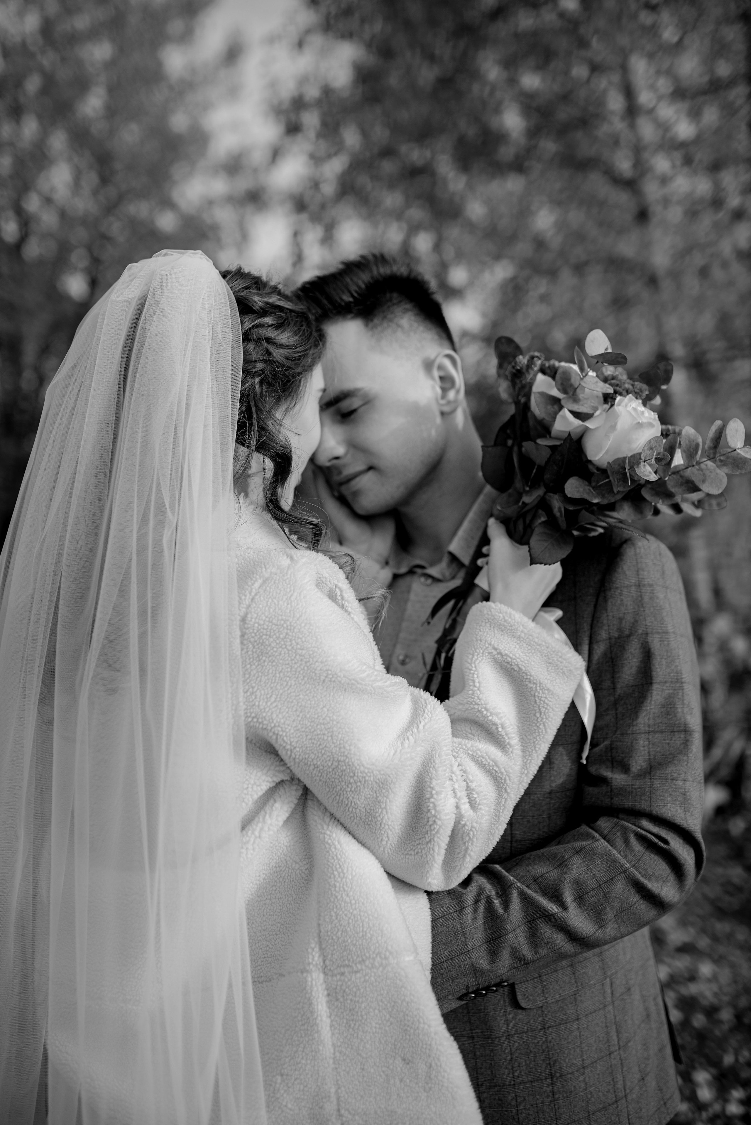 Катя и Максим ч/б. Ульяна Сёмина, фотограф, Москва